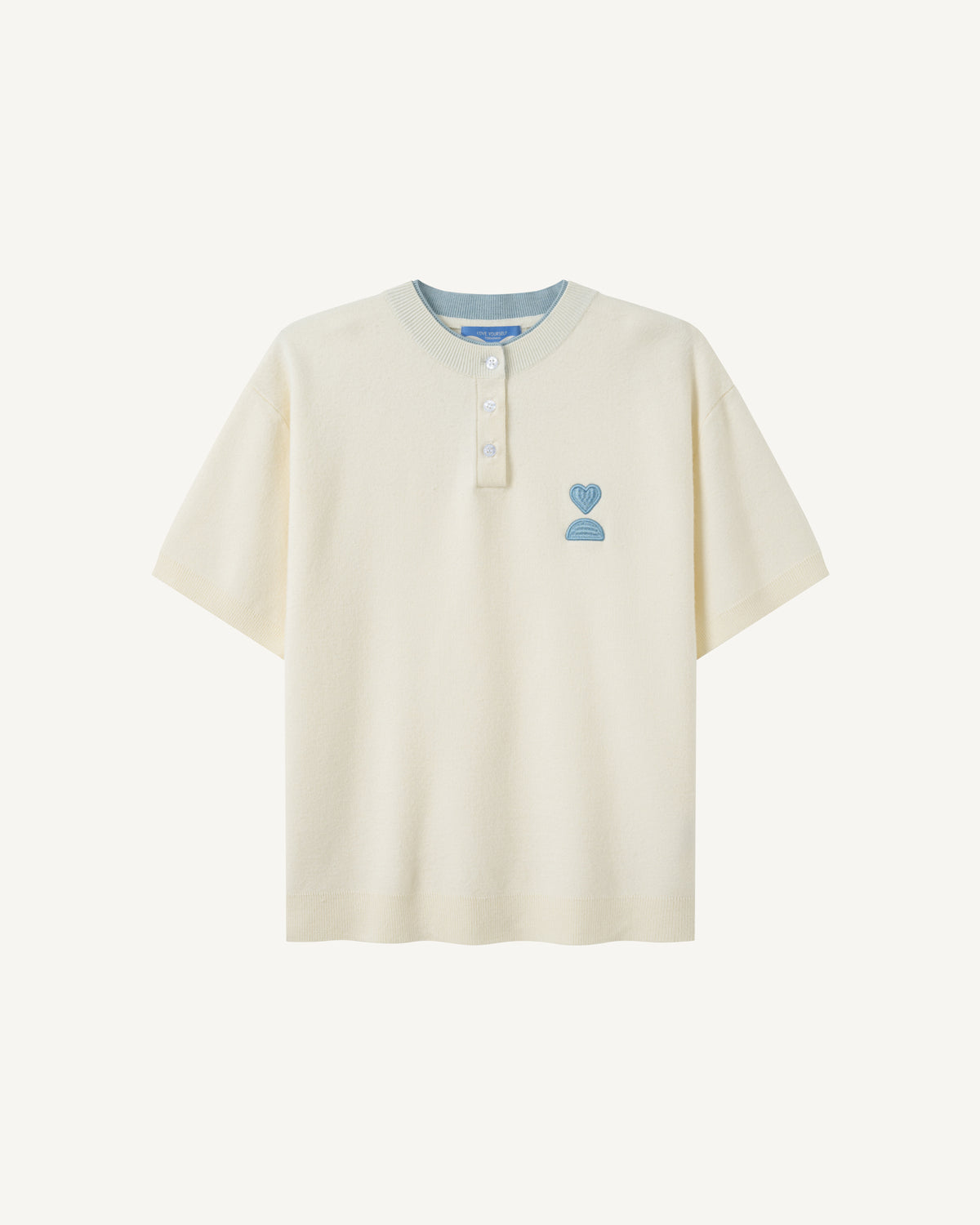 Signature Knit Henley Shirt-5