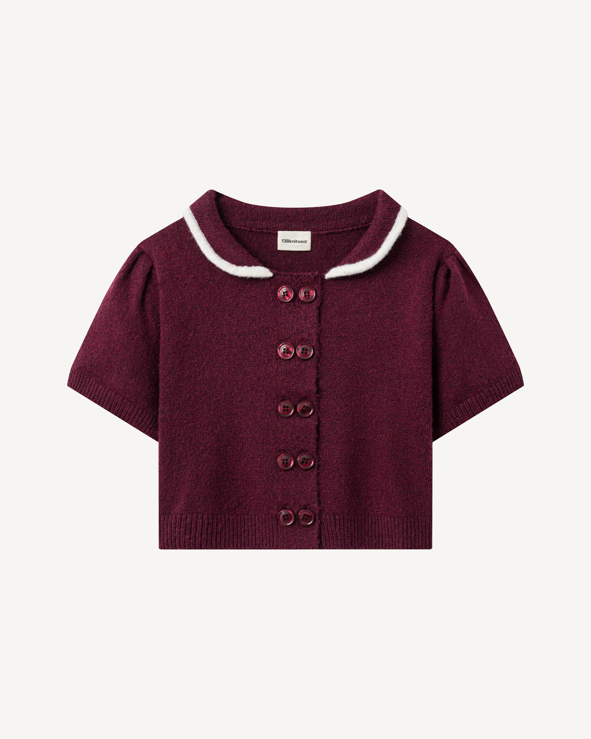 Peter Pan Knit Cardigan-1
