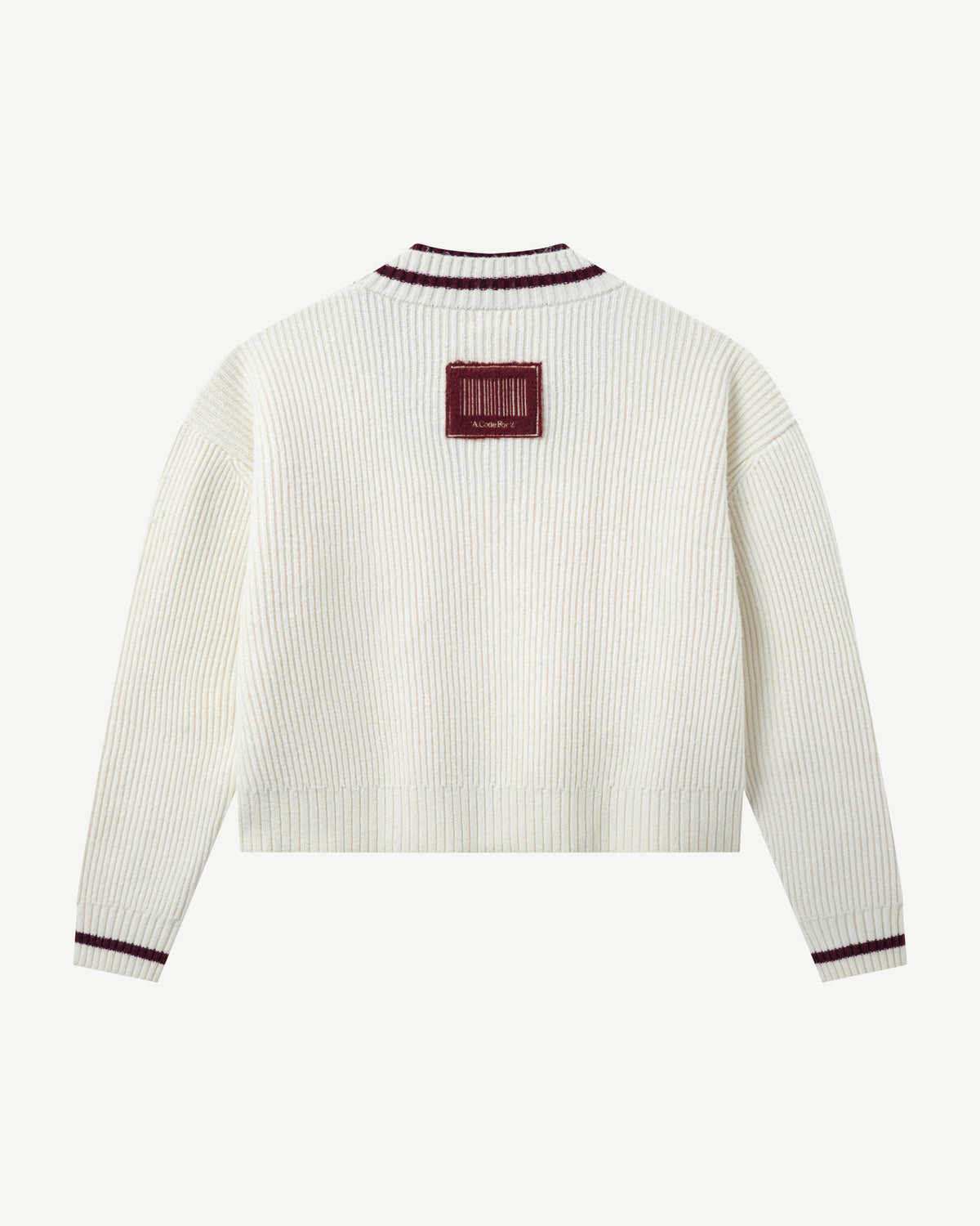 V-Neck Knit Sweater-6