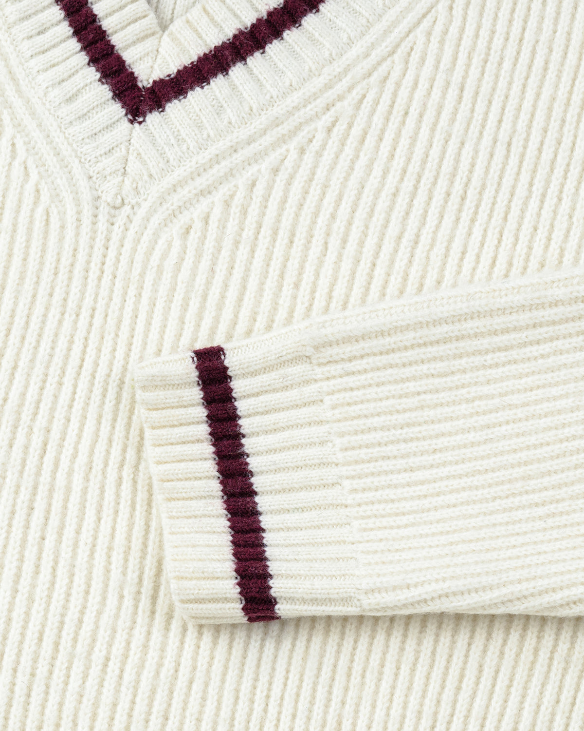 V-Neck Knit Sweater-8