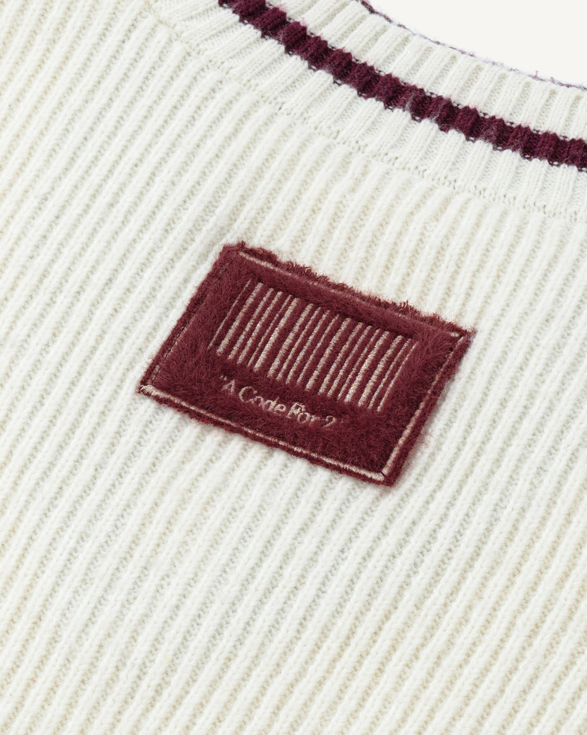 V-Neck Knit Sweater-7