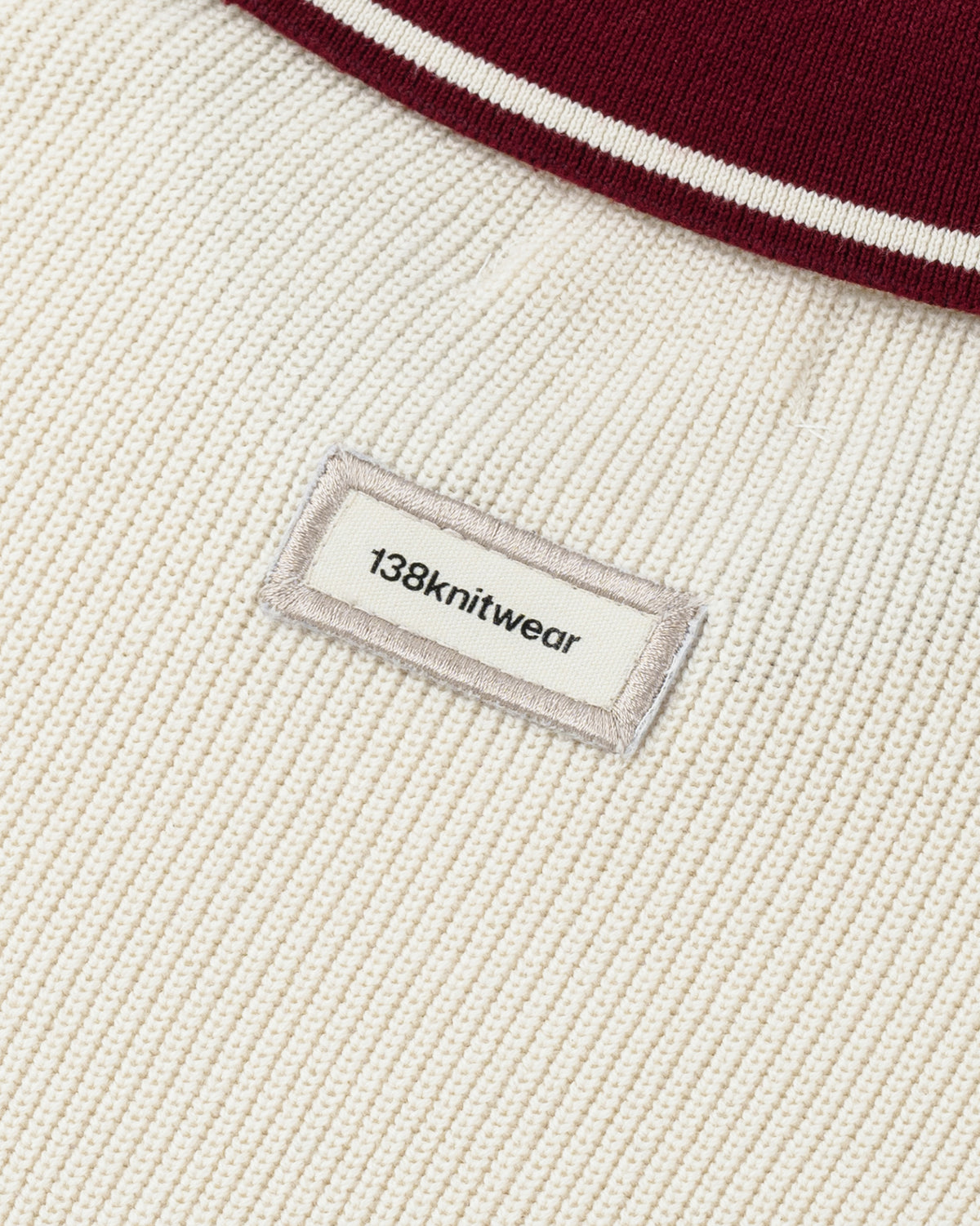 Layered Neck Knit Polo-3