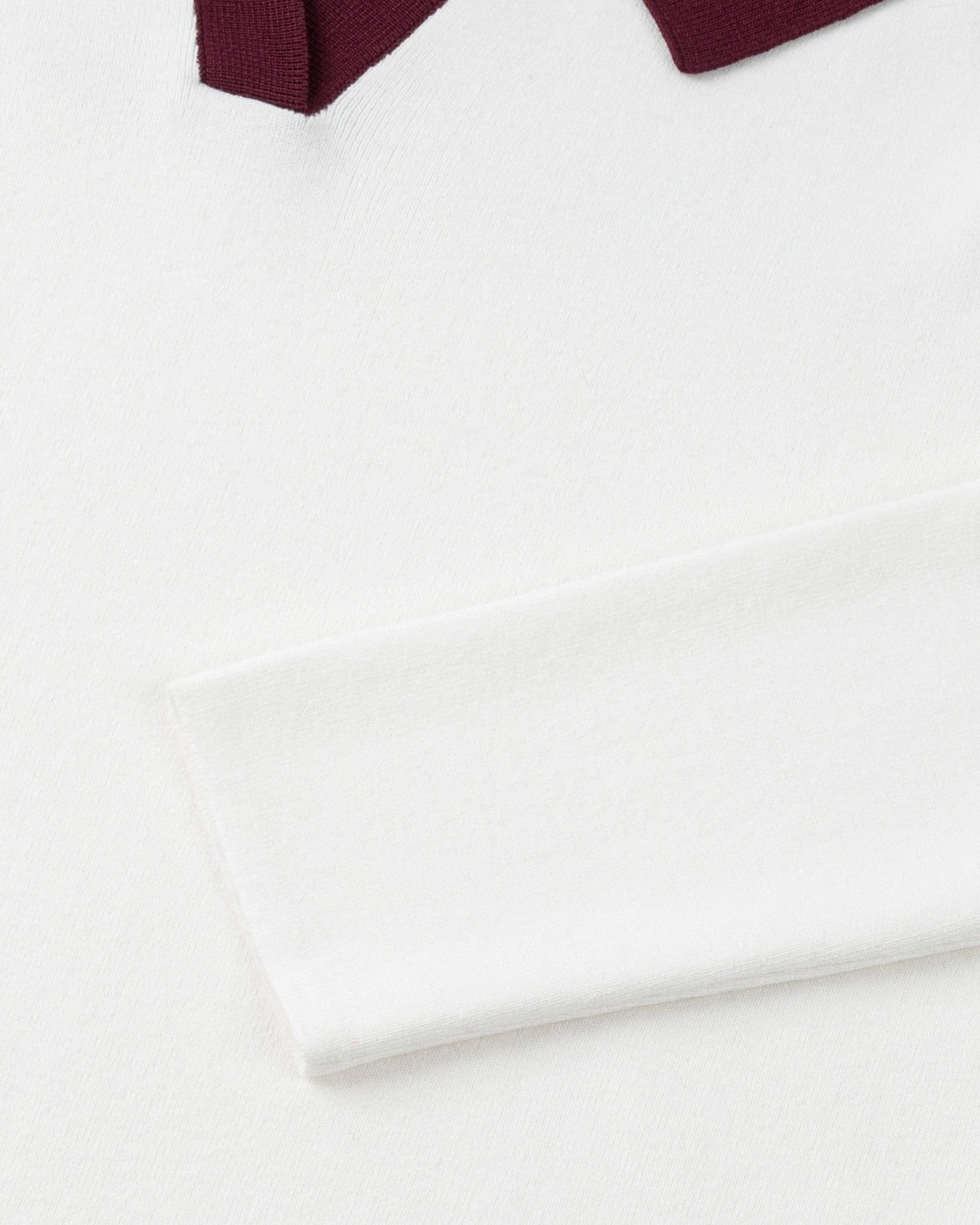 Sailor Collar Knit Long Sleeve-4