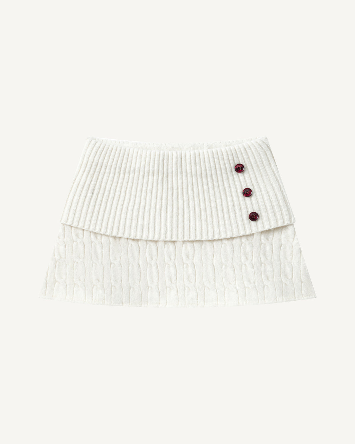 Sailor Uniform Knit Skirt-1