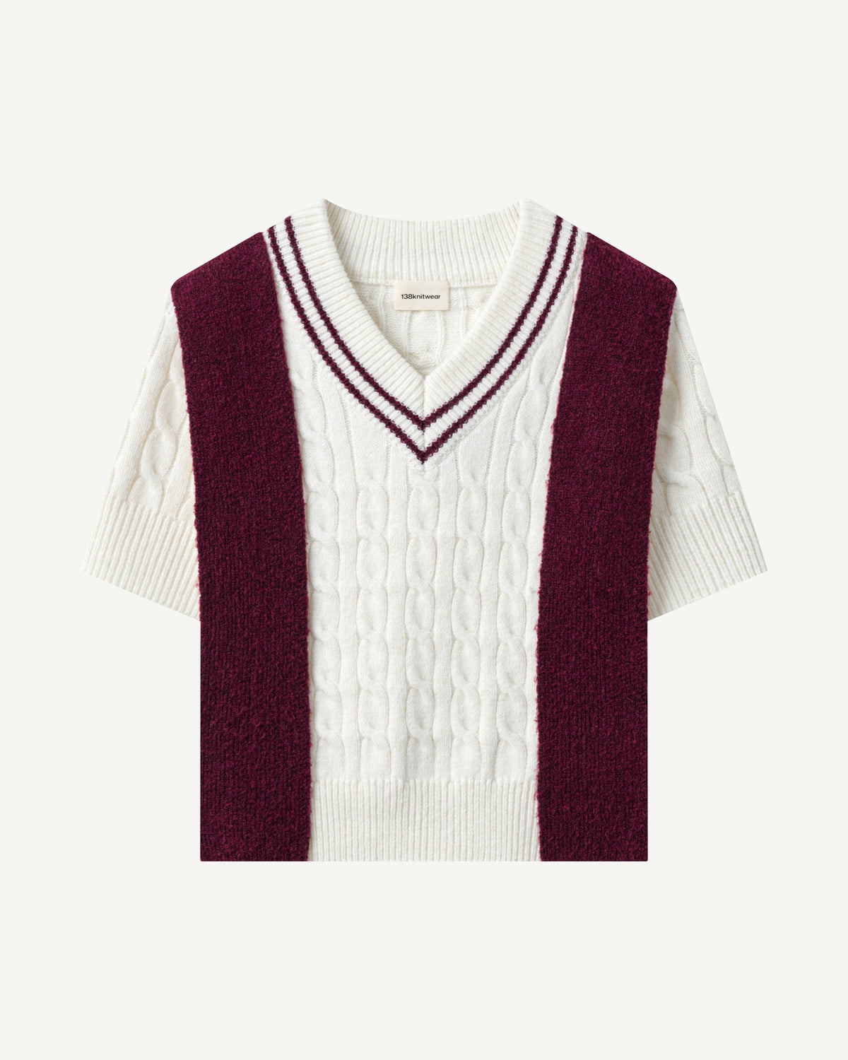 Sailor Uniform Knit T-shirt-5
