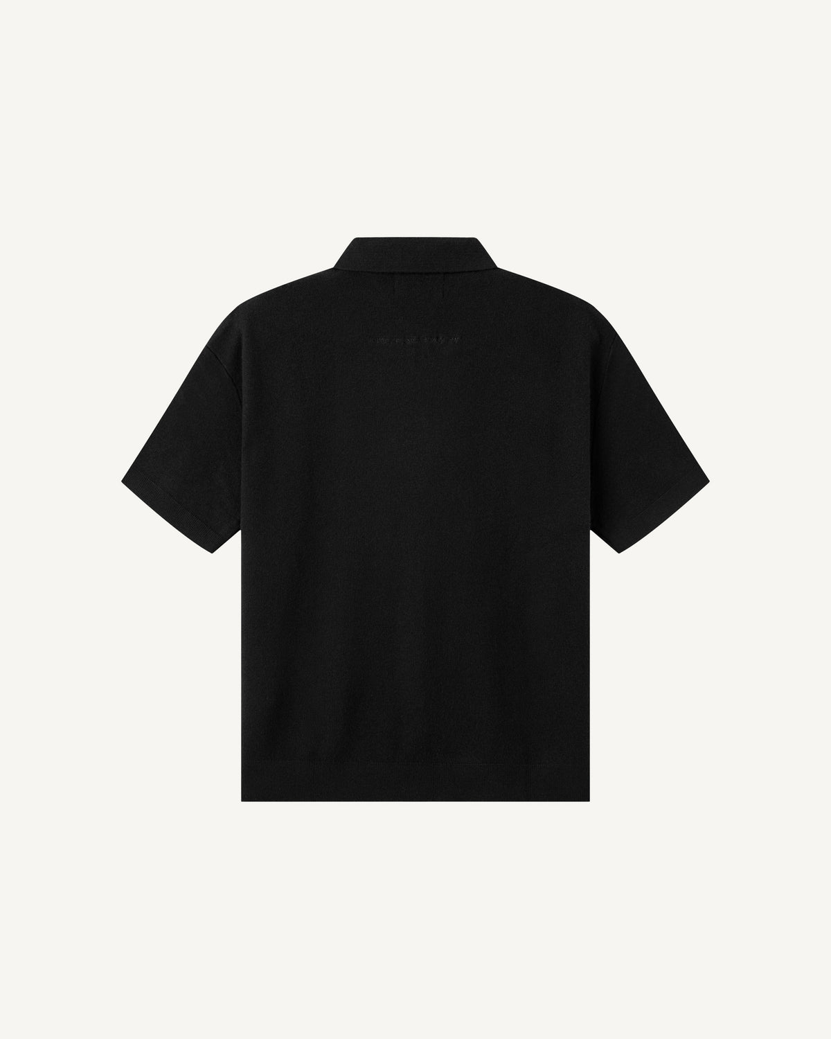 138loveyourself/ Love User Knit Polo T-Shirt-2