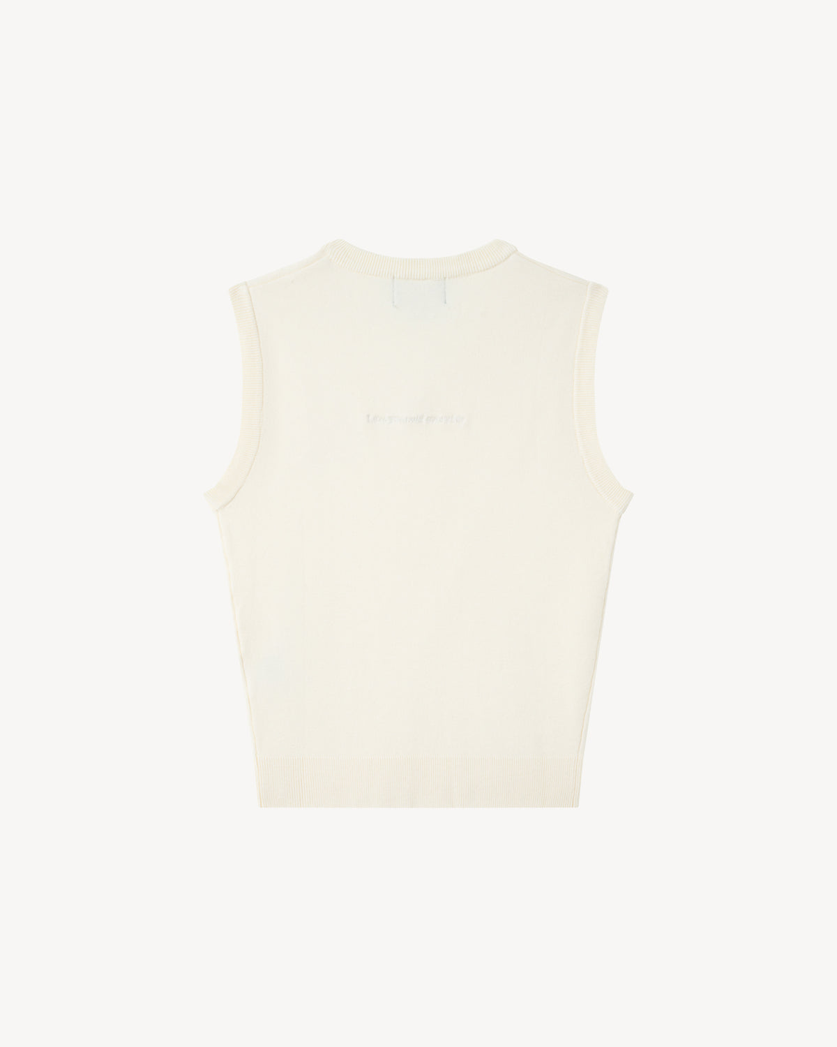 138loveyourself/ Love User Knit Gilet Vest-7
