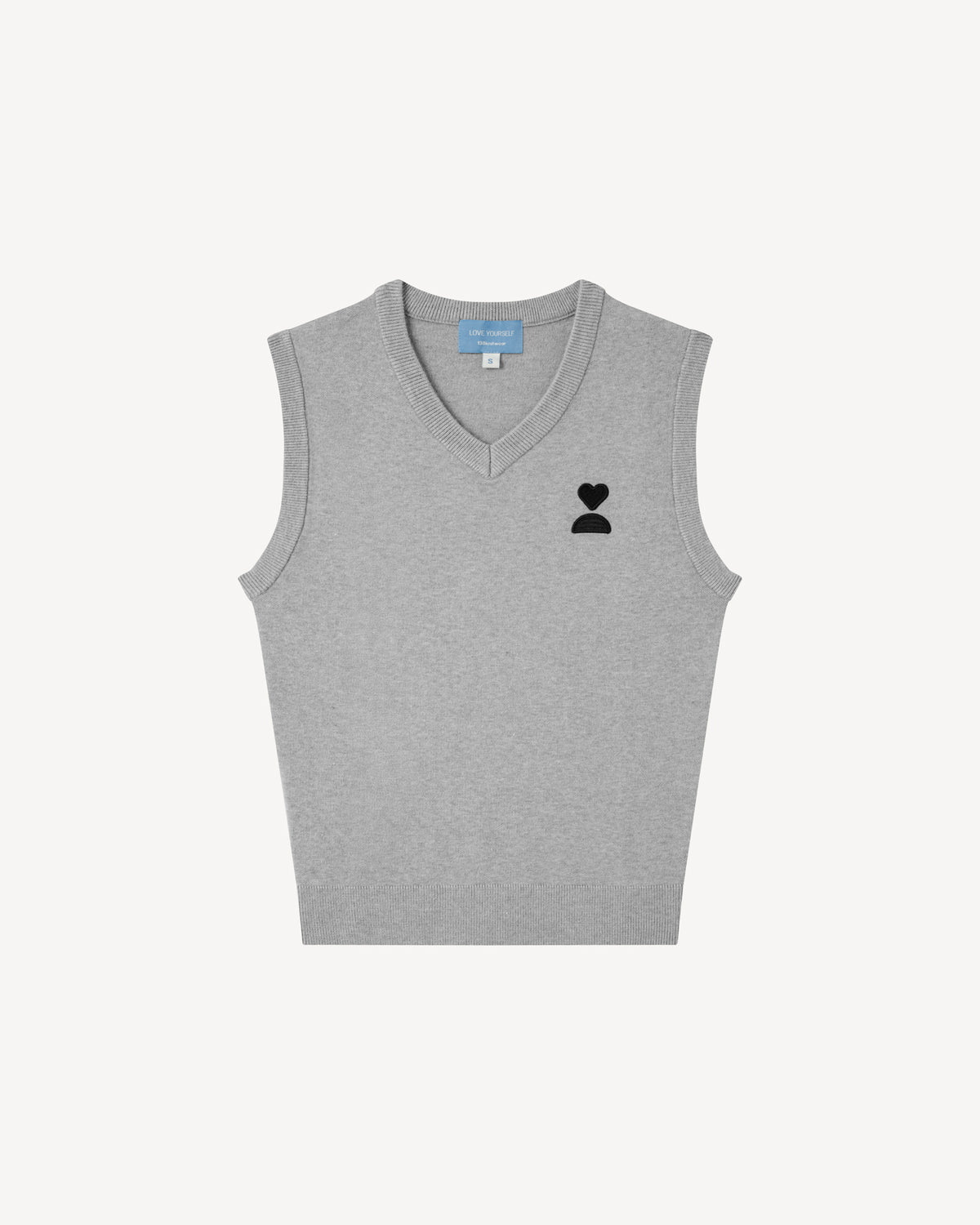 138loveyourself/ Love User Knit Gilet Vest-16