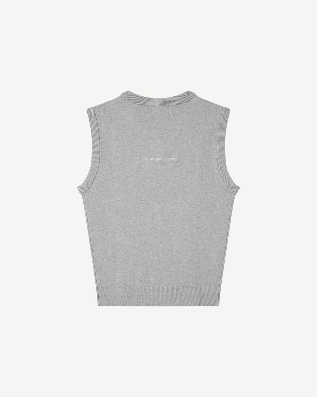 138loveyourself/ Love User Knit Gilet Vest-17
