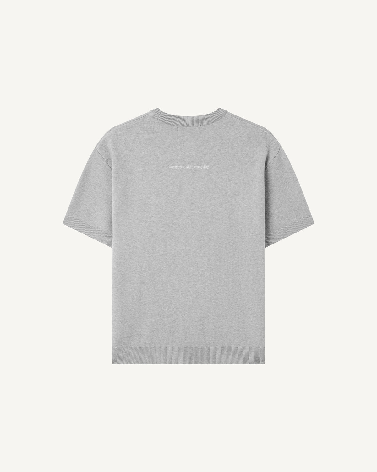 138loveyourself/ Love User Knit T-Shirt-2