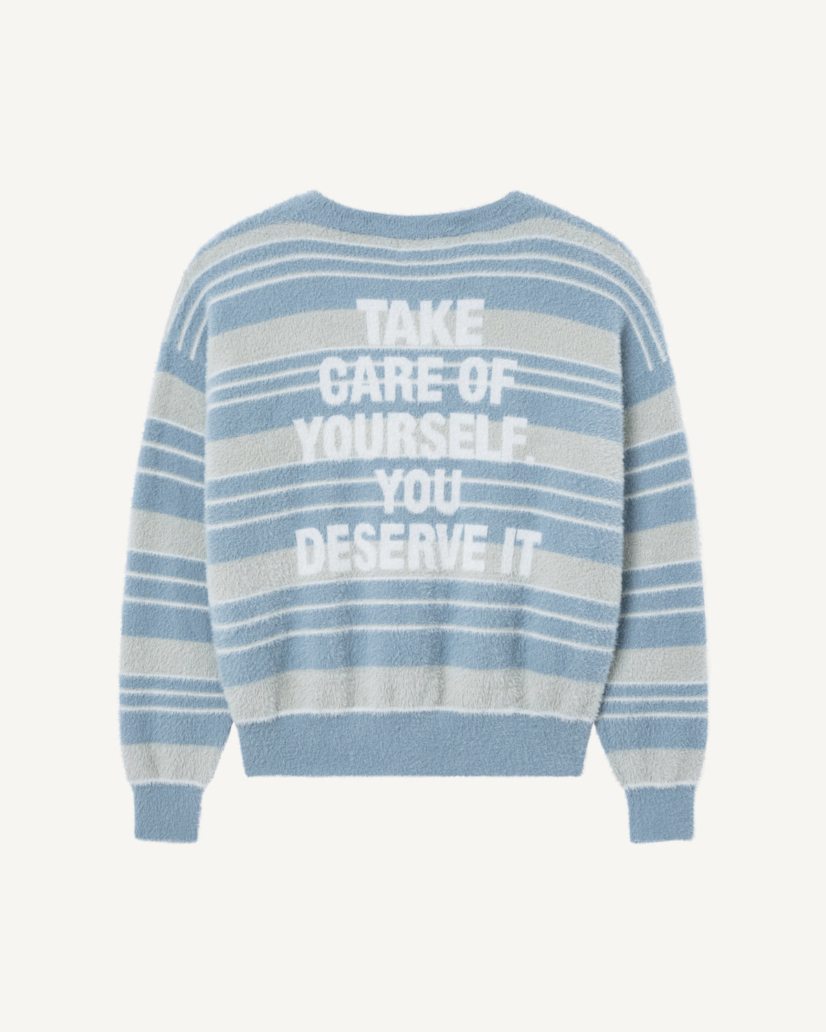 Signature Fuzzy Knit Sweater-2