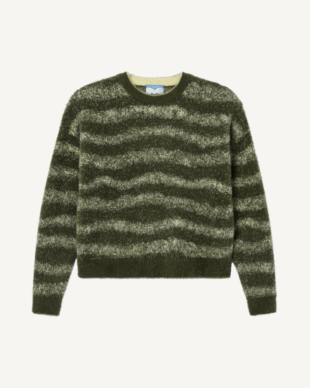 Fusion Crewneck Knit Sweater