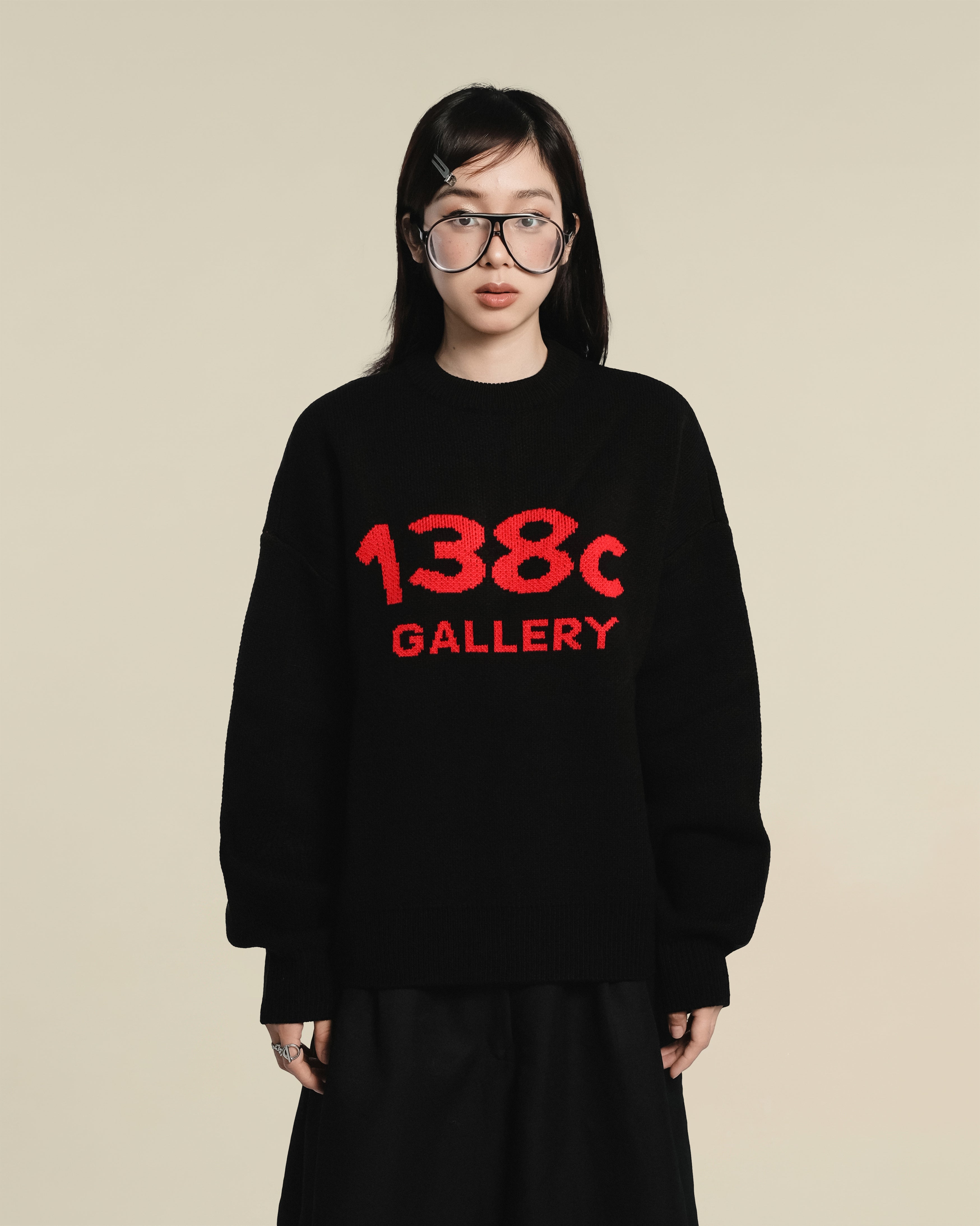 138knitwear / Signature Love Knit Sweater-1