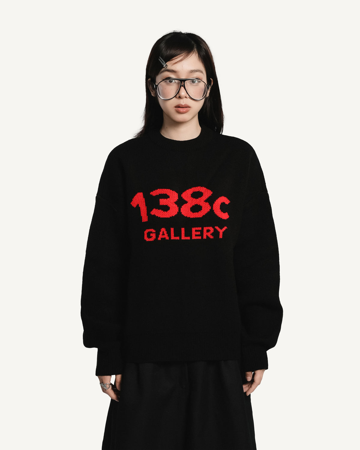 138knitwear / Signature Love Knit Sweater-2
