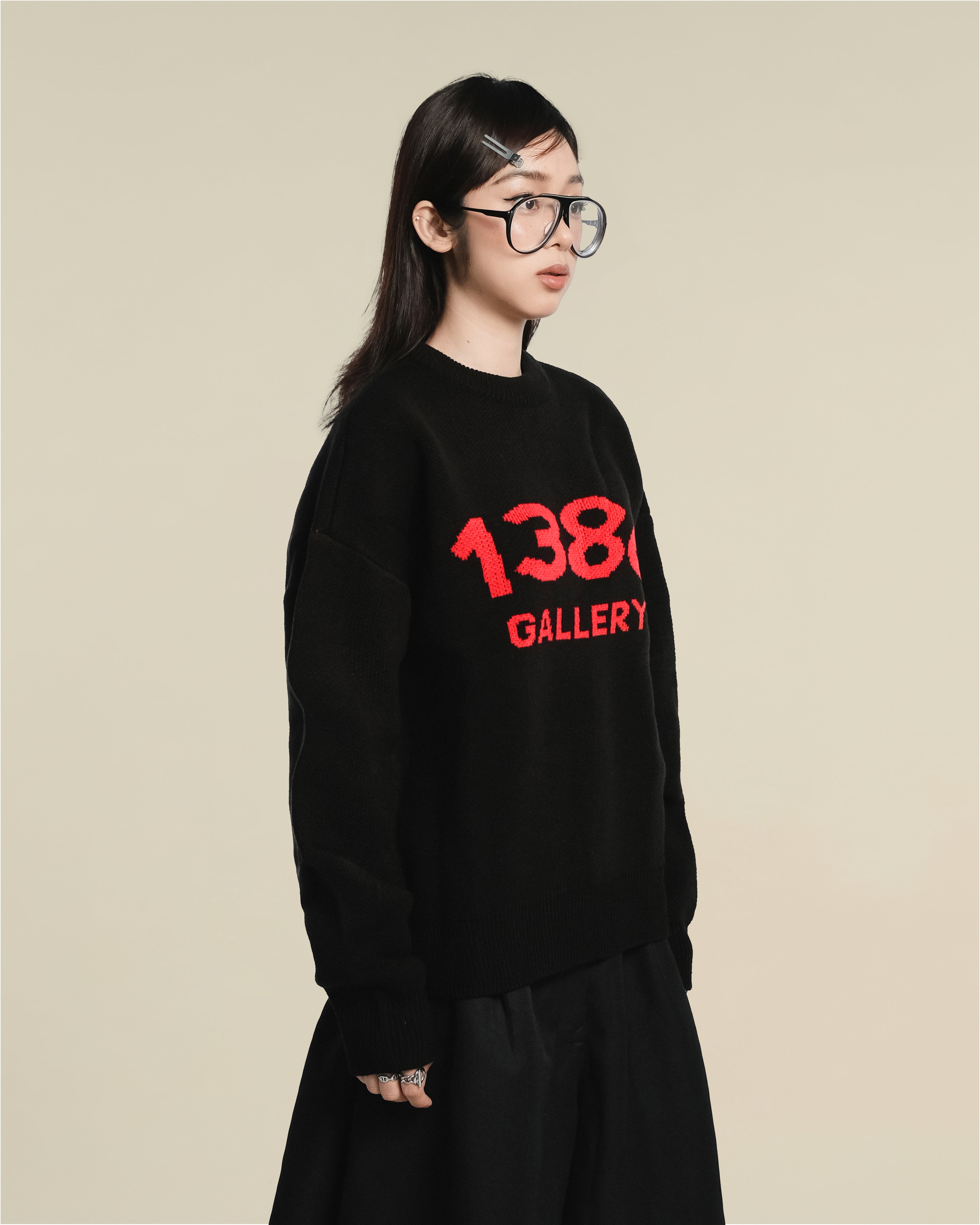138knitwear / Signature Love Knit Sweater-2