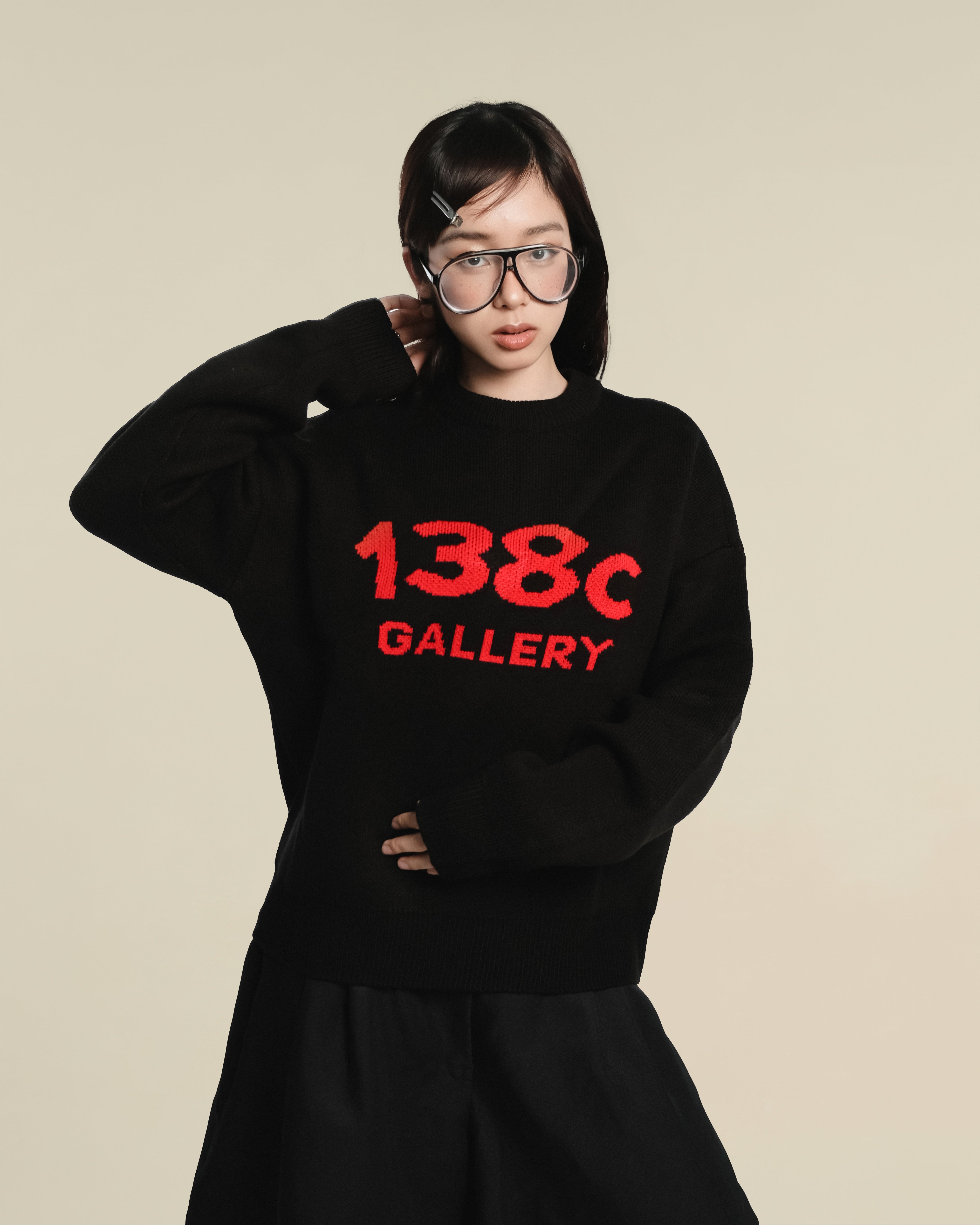 138knitwear / Signature Love Knit Sweater-5