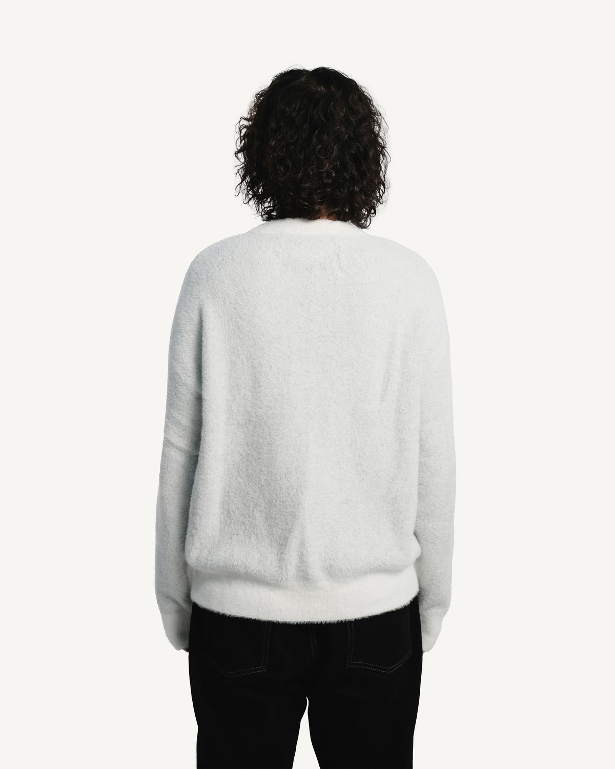 138knitwear / Love Knit Fuzzy Sweater-7