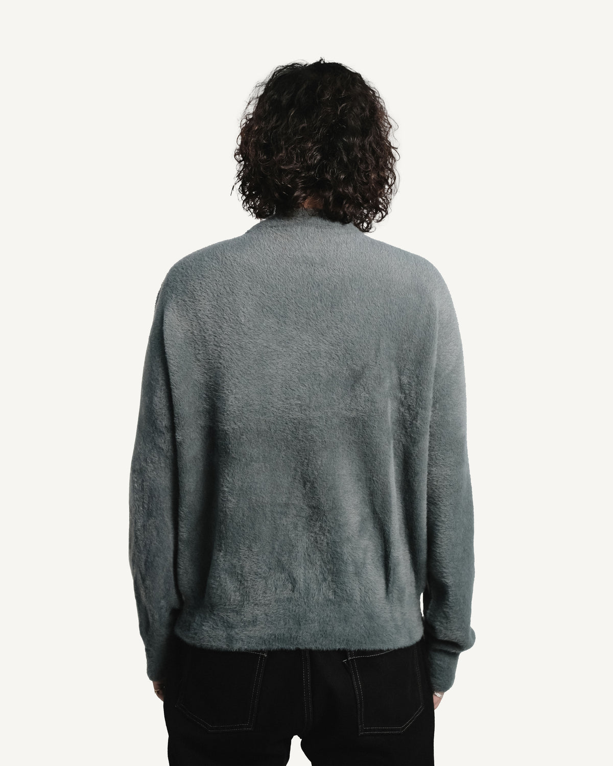 138knitwear / Love Knit Fuzzy Sweater-11