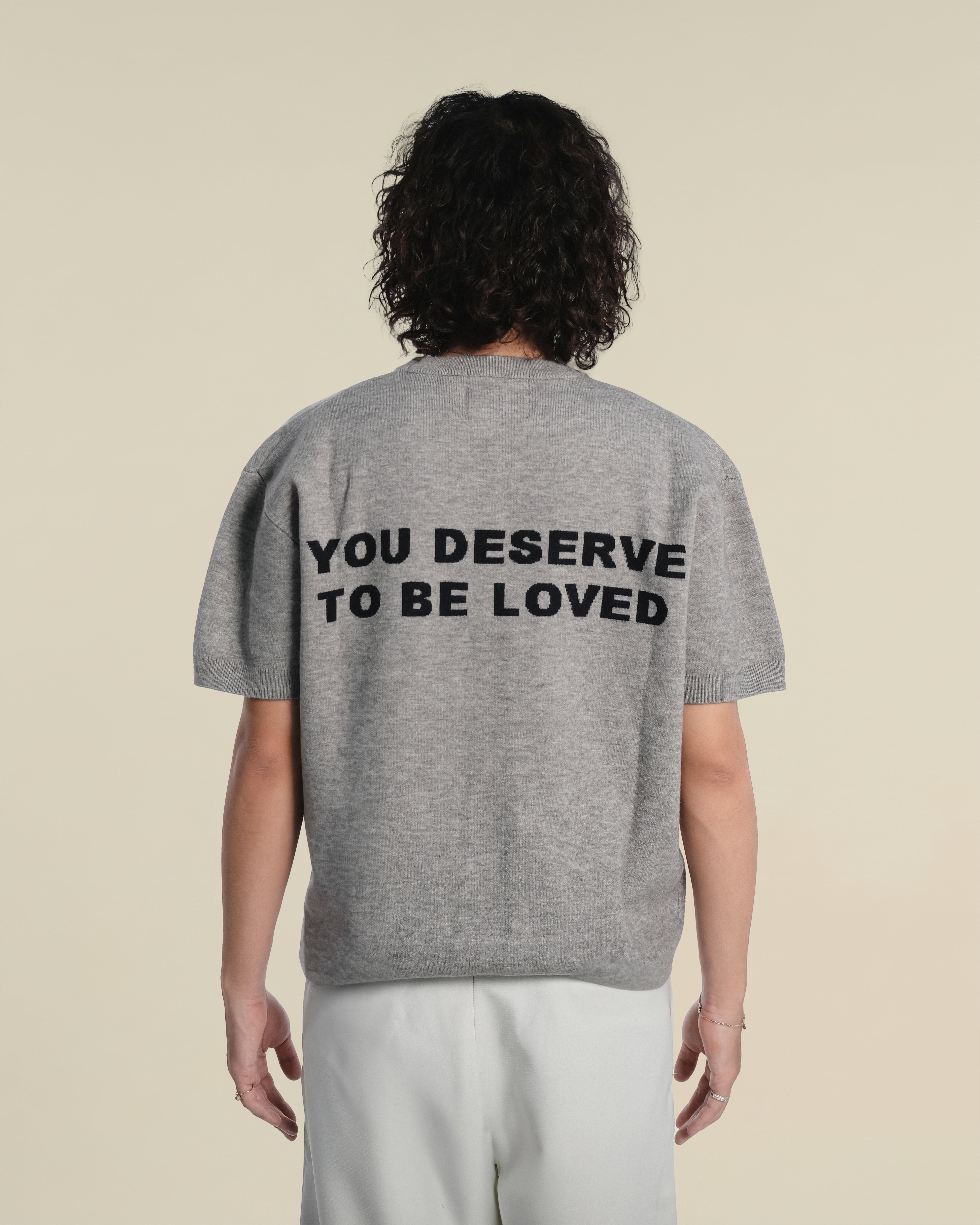 138knitwear / Signature Love Knit T-shirt-3