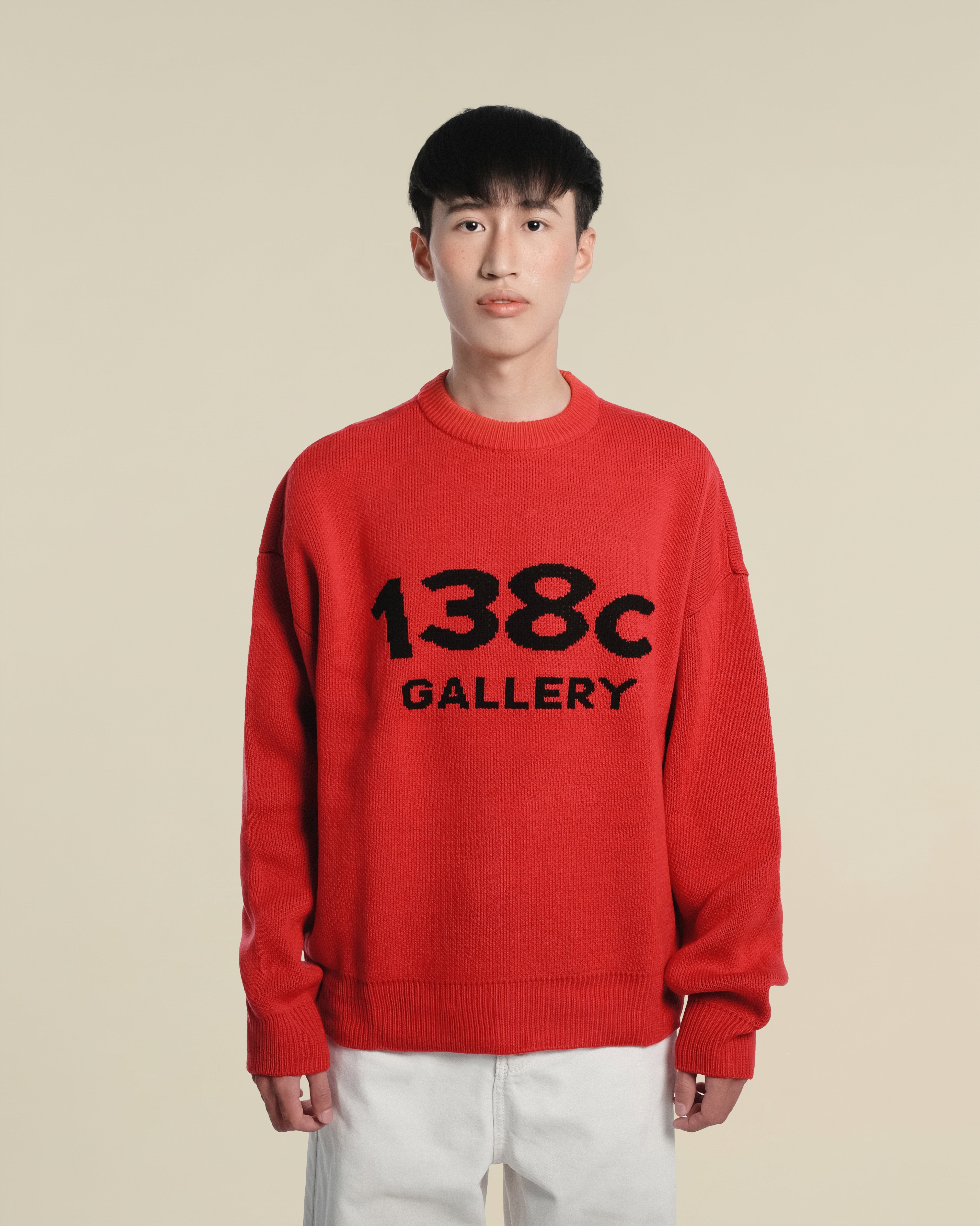 138knitwear / Signature Love Knit Sweater-11
