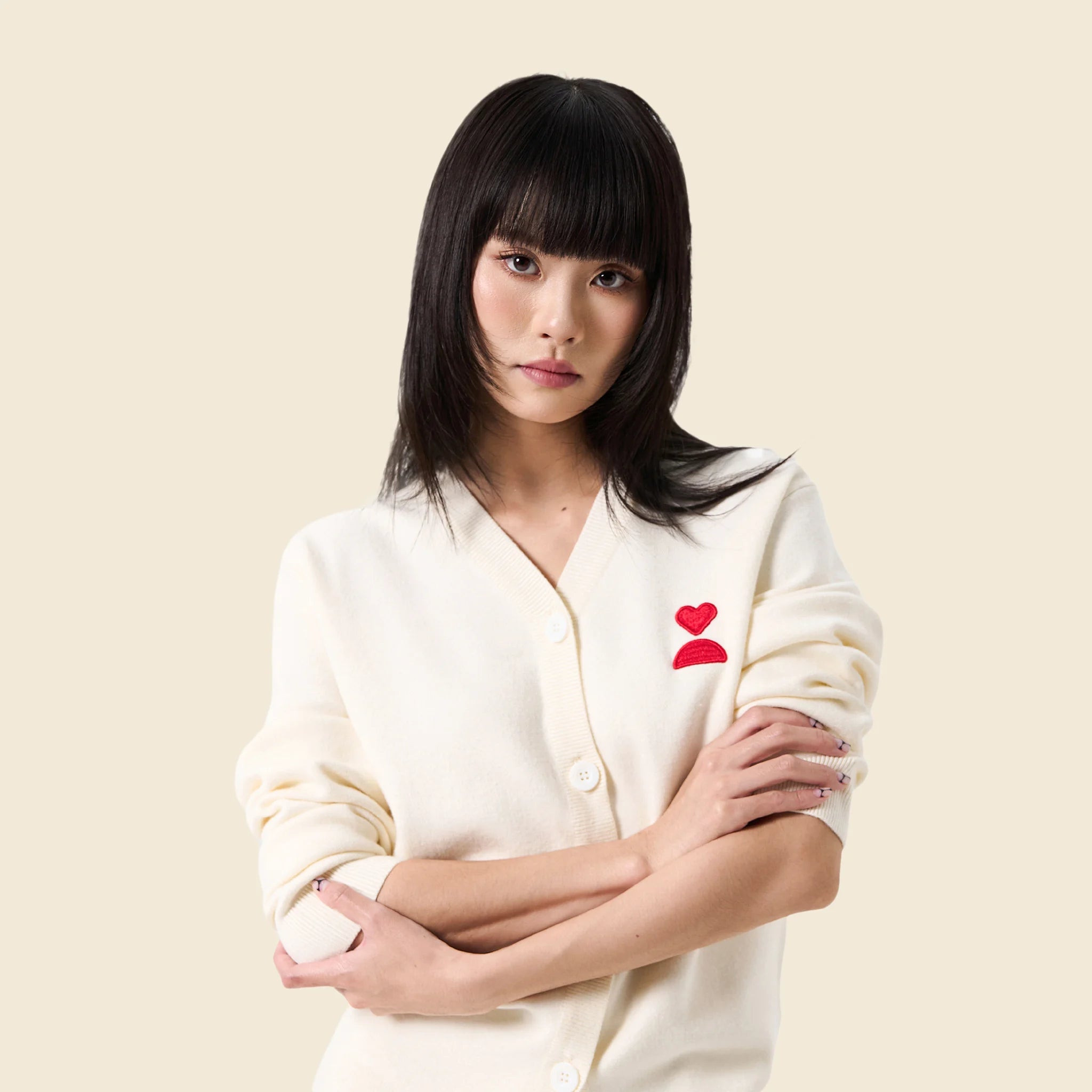 138loveyourself/ Love User Knit Cardigan-3