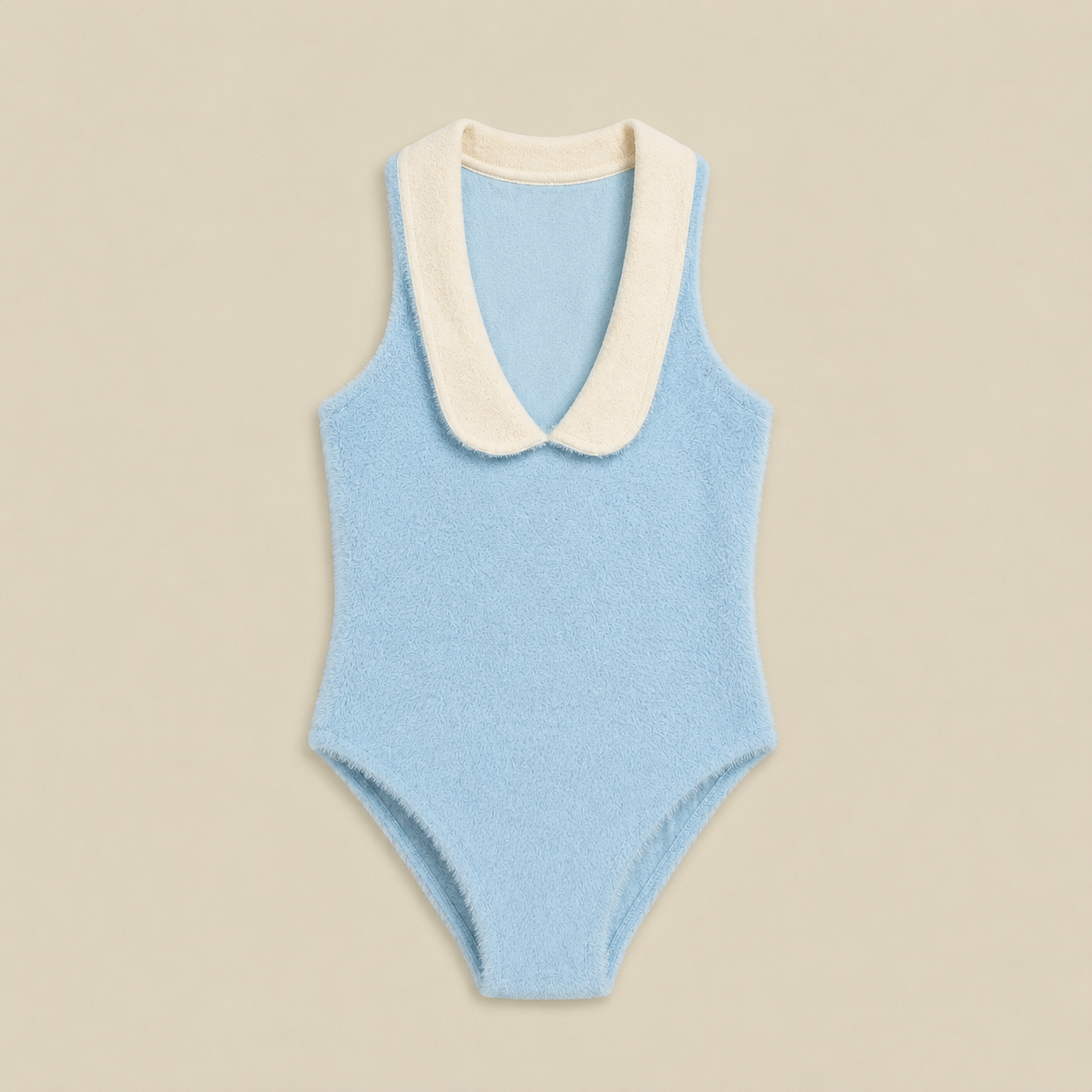 138loveyourself/ Summer 26' Fuzzy Knit Bodysuit-3