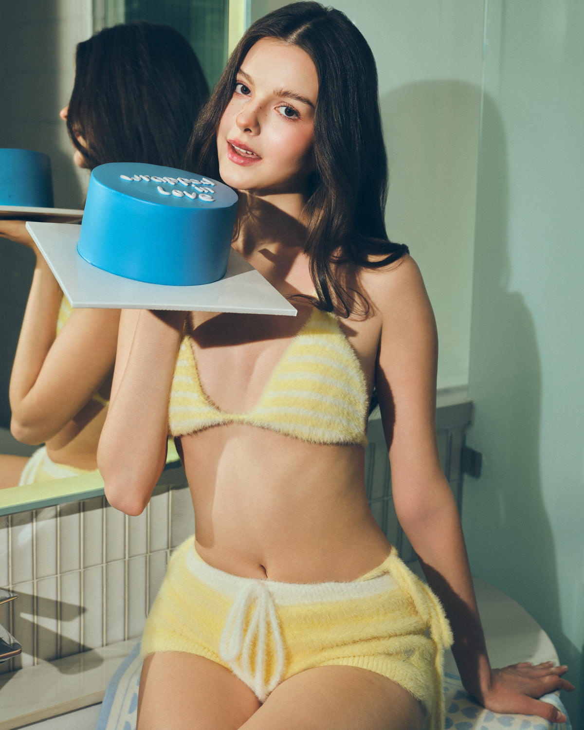 138loveyourself/ Summer 26' Knit Bikini Shorts