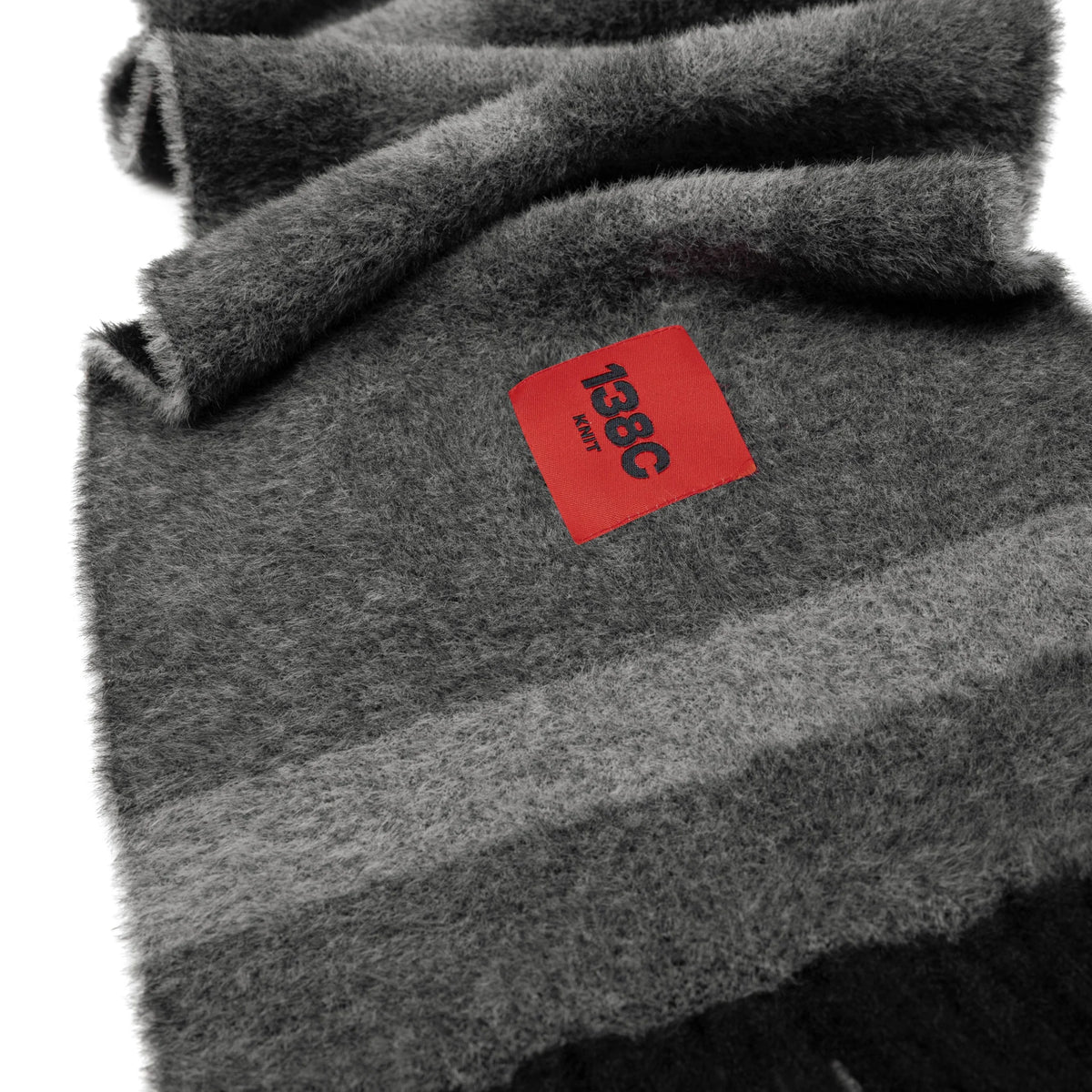 138knitwear / Signature Love Knit Fuzzy Scarf