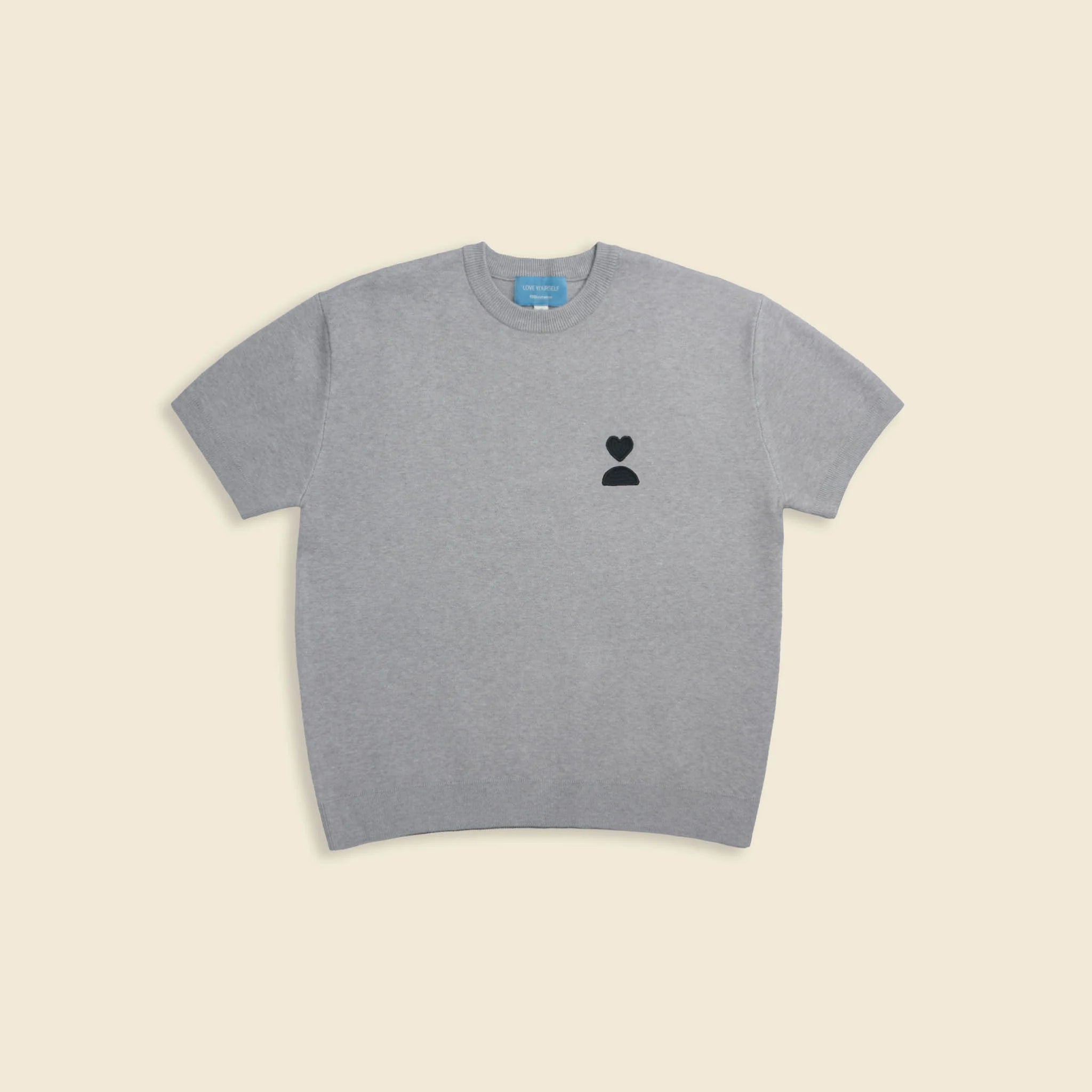 138loveyourself/ Love User Knit T-Shirt-3