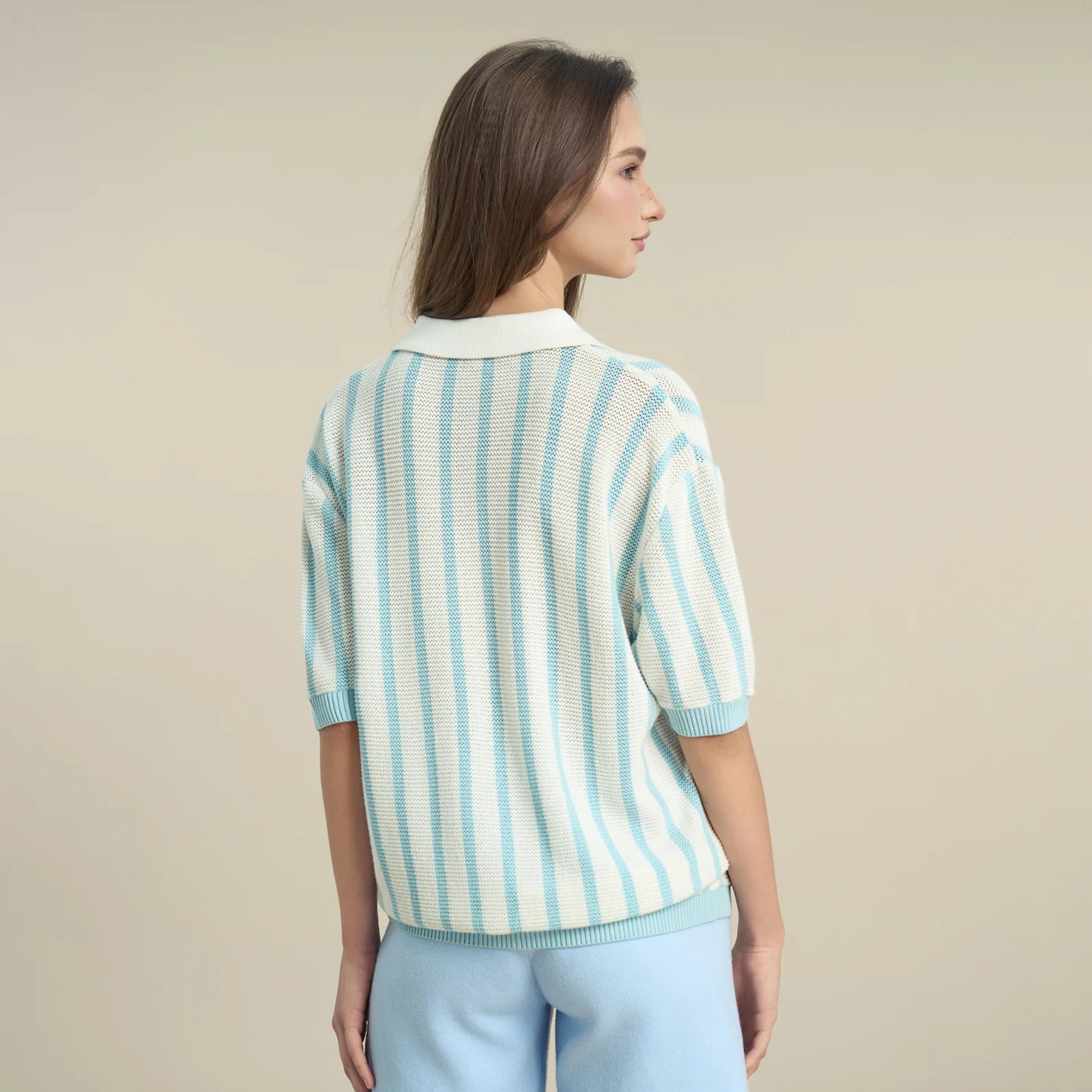 138loveyourself/ Summer 26' Knit Shirt-2