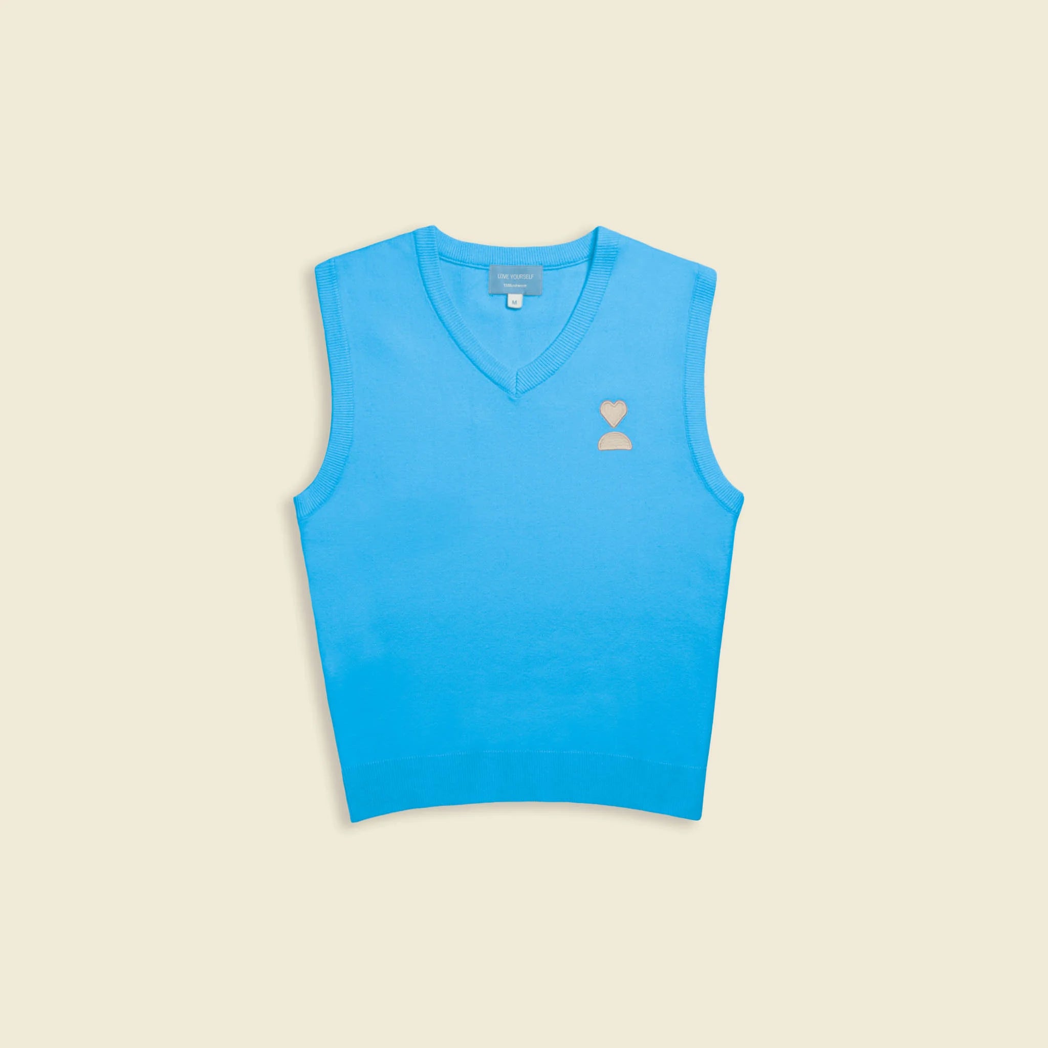 138loveyourself/ Love User Knit Gilet Vest-5