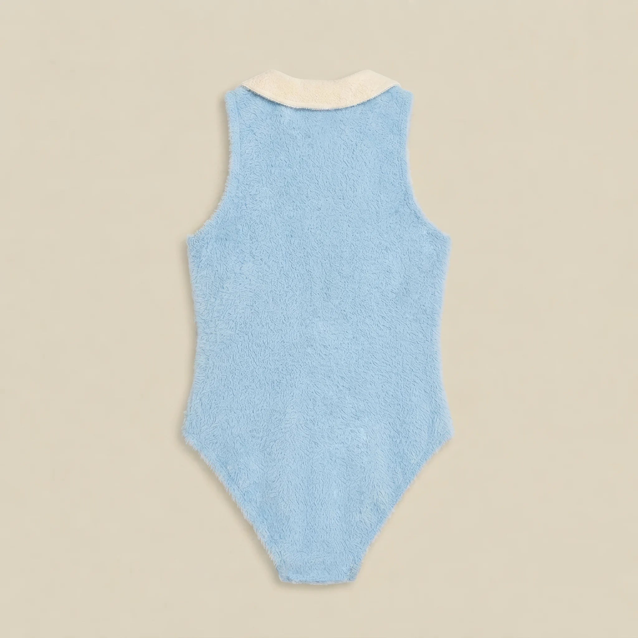 138loveyourself/ Summer 26' Fuzzy Knit Bodysuit-4
