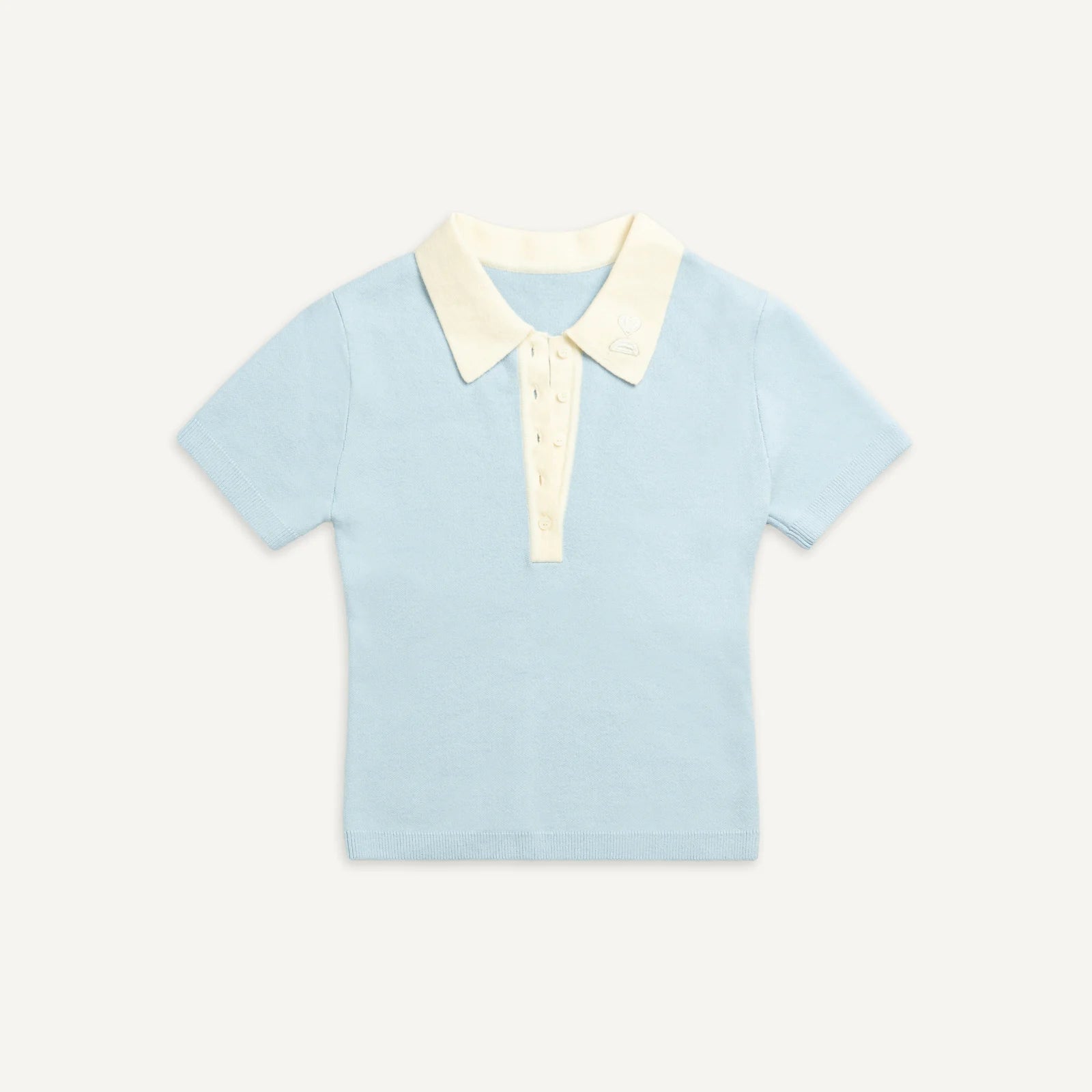 138loveyourself/ Summer 26' Knit Polo T-Shirt-3