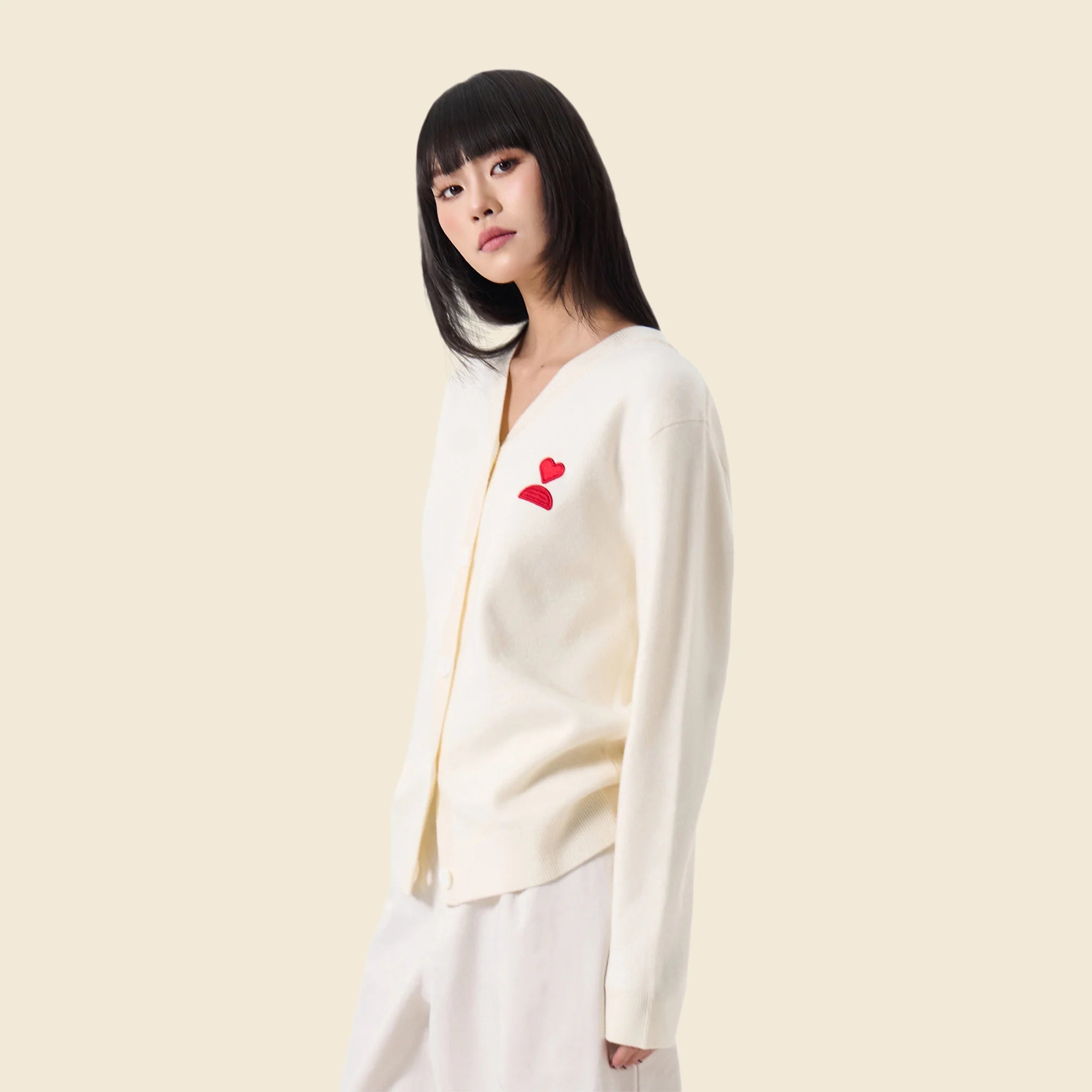 138loveyourself/ Love User Knit Cardigan-4