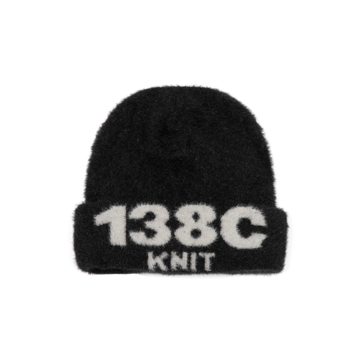 138knitwear / Signature Love Knit Fuzzy Beanie-3