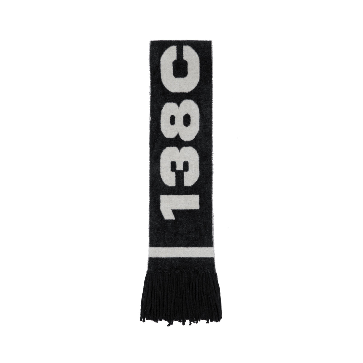 138knitwear / Signature Love Knit Fuzzy Scarf-7