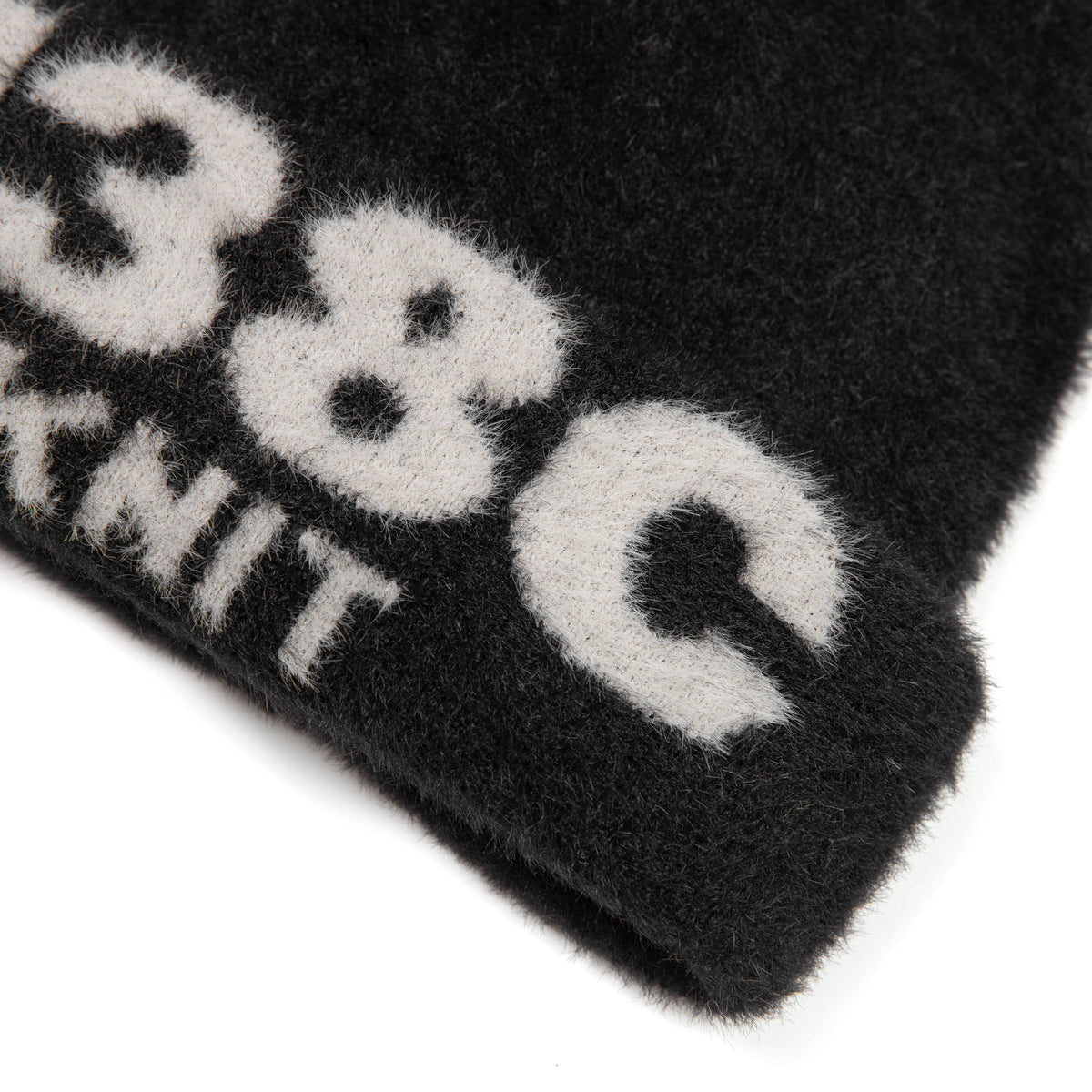138knitwear / Signature Love Knit Fuzzy Beanie-5