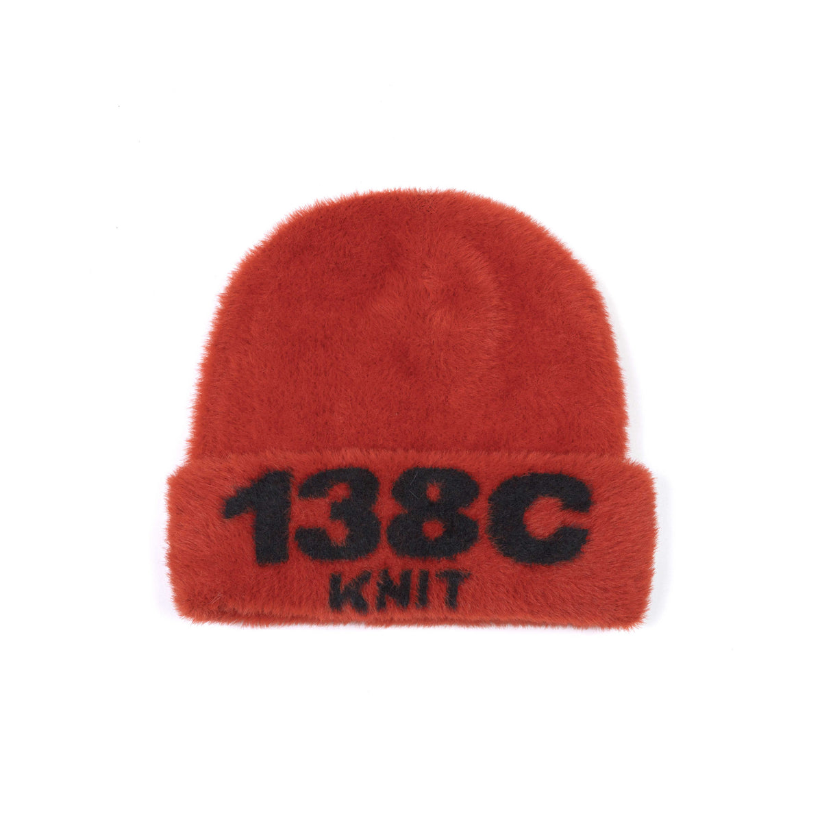 138knitwear / Signature Love Knit Fuzzy Beanie-8