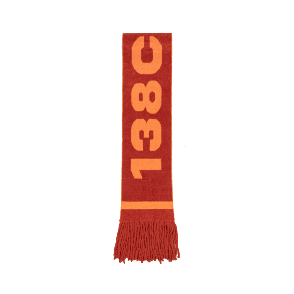 138knitwear / Signature Love Knit Fuzzy Scarf-3