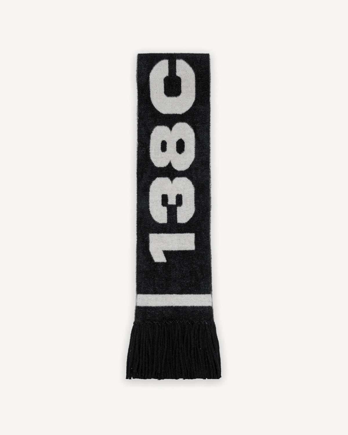 138knitwear / Signature Love Knit Fuzzy Scarf-5