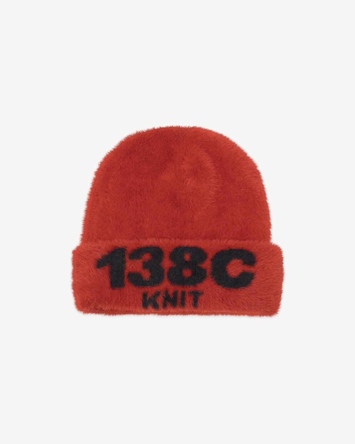 138knitwear / Signature Love Knit Fuzzy Beanie-5