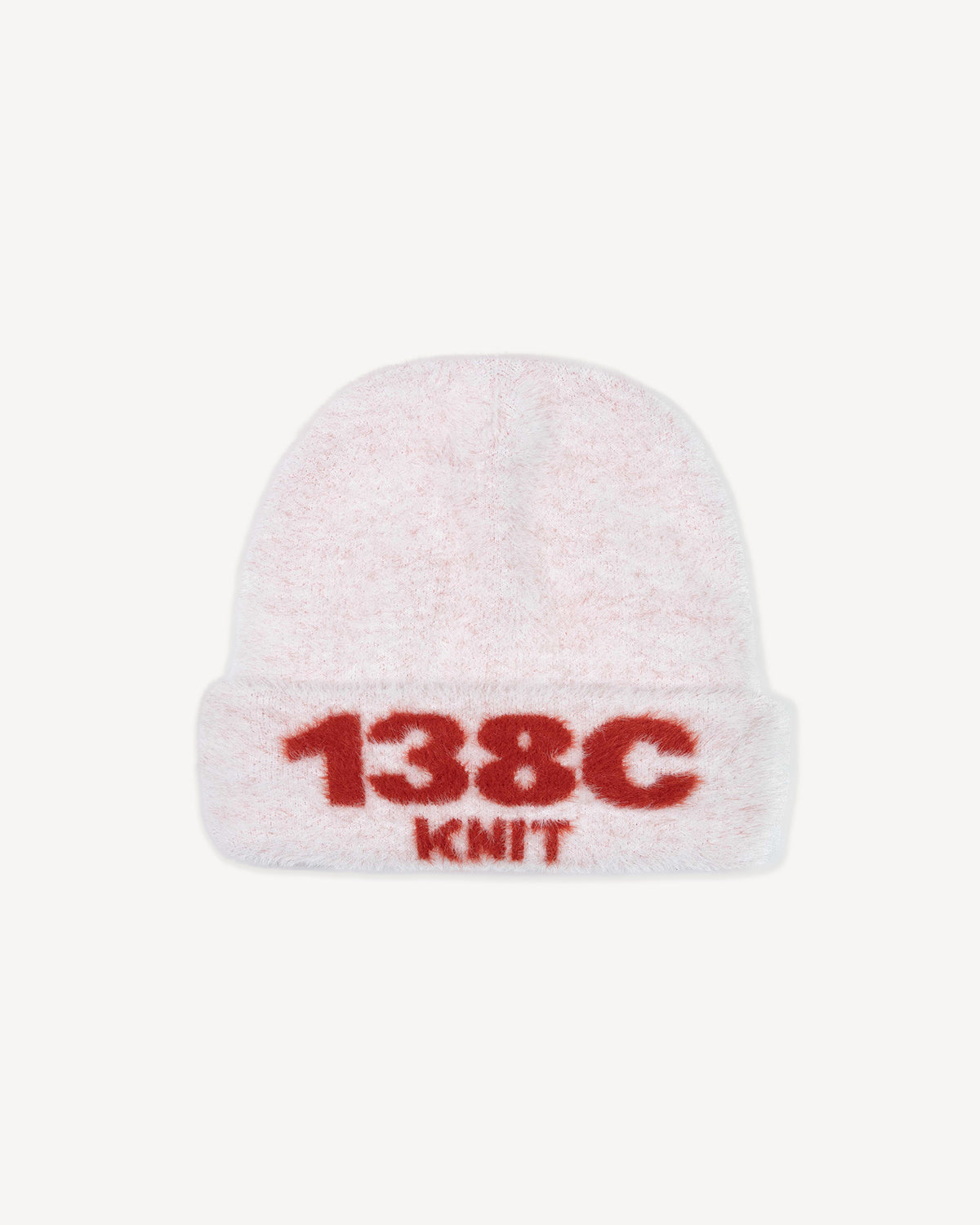 138knitwear / Signature Love Knit Fuzzy Beanie-9