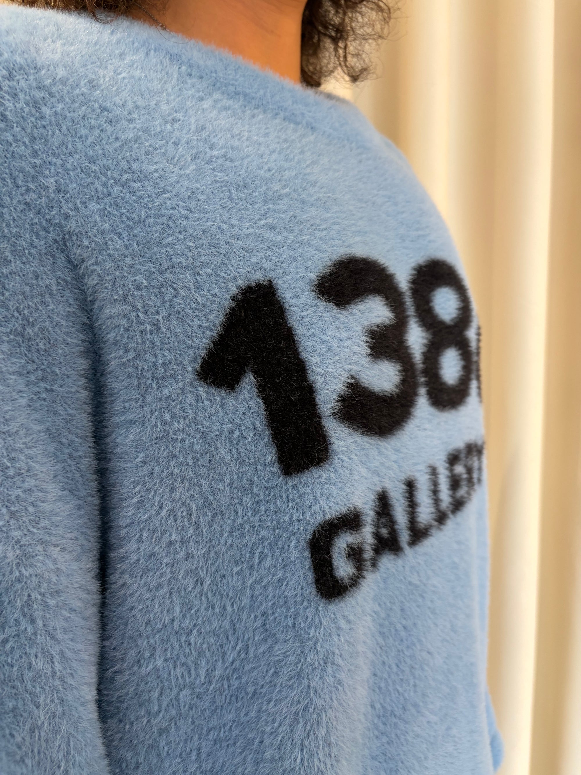 138knitwear / Love Knit Fuzzy Sweater