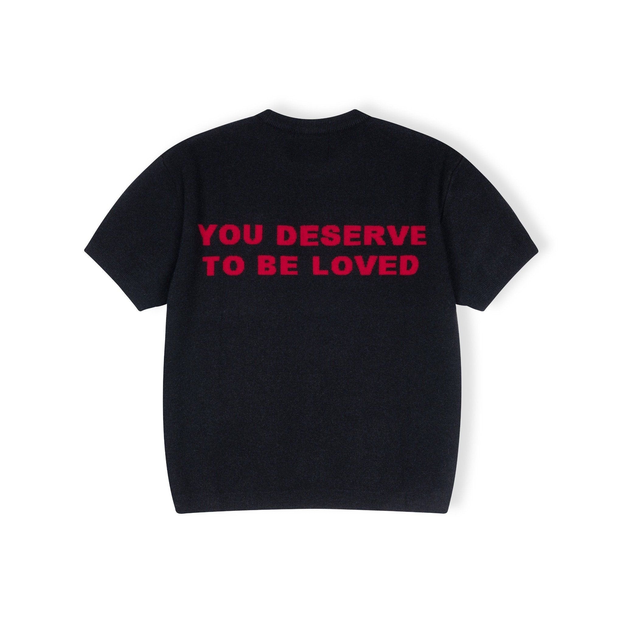 138knitwear / Signature Love Knit T-shirt-6