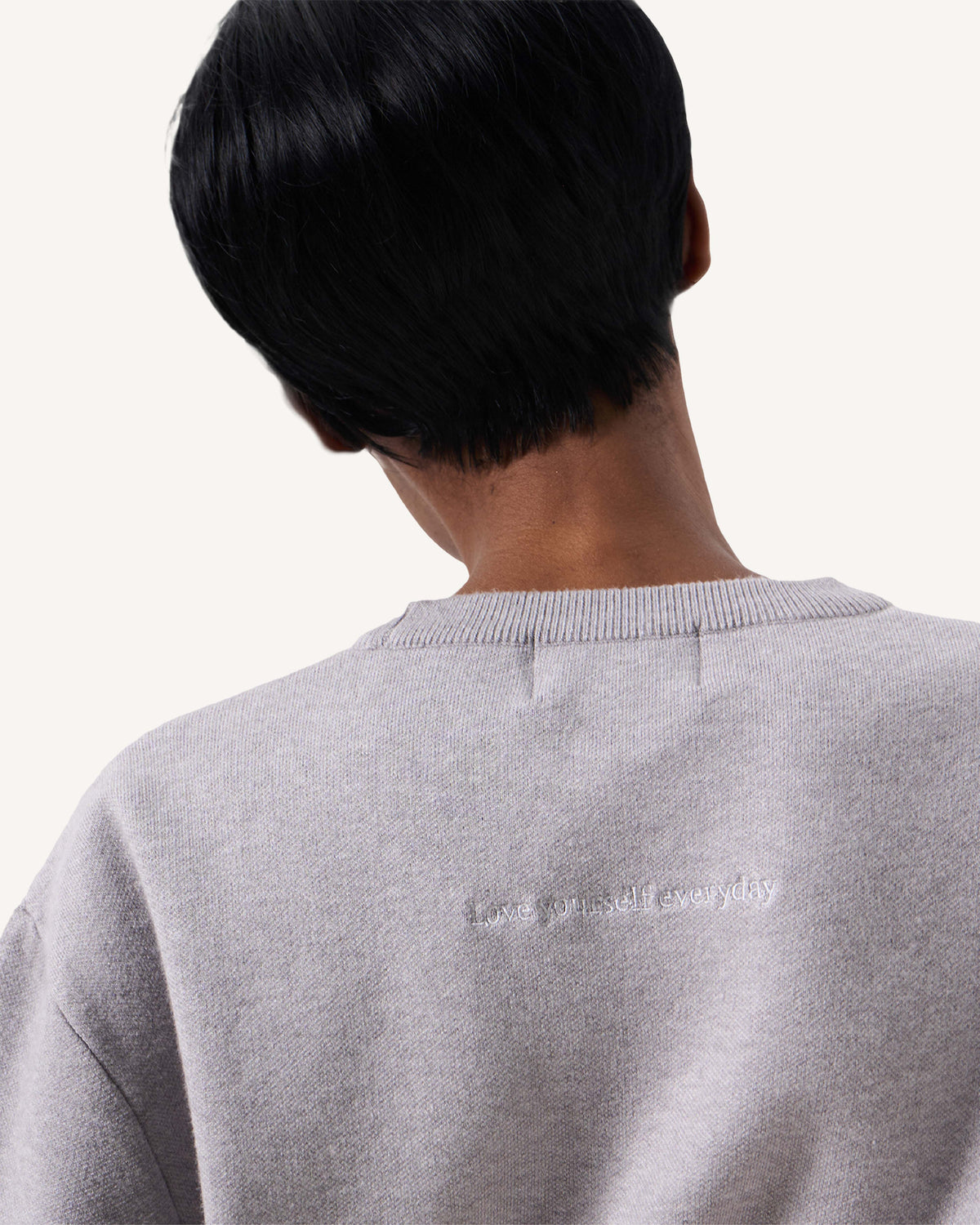 138loveyourself/ Love User Knit T-Shirt-5