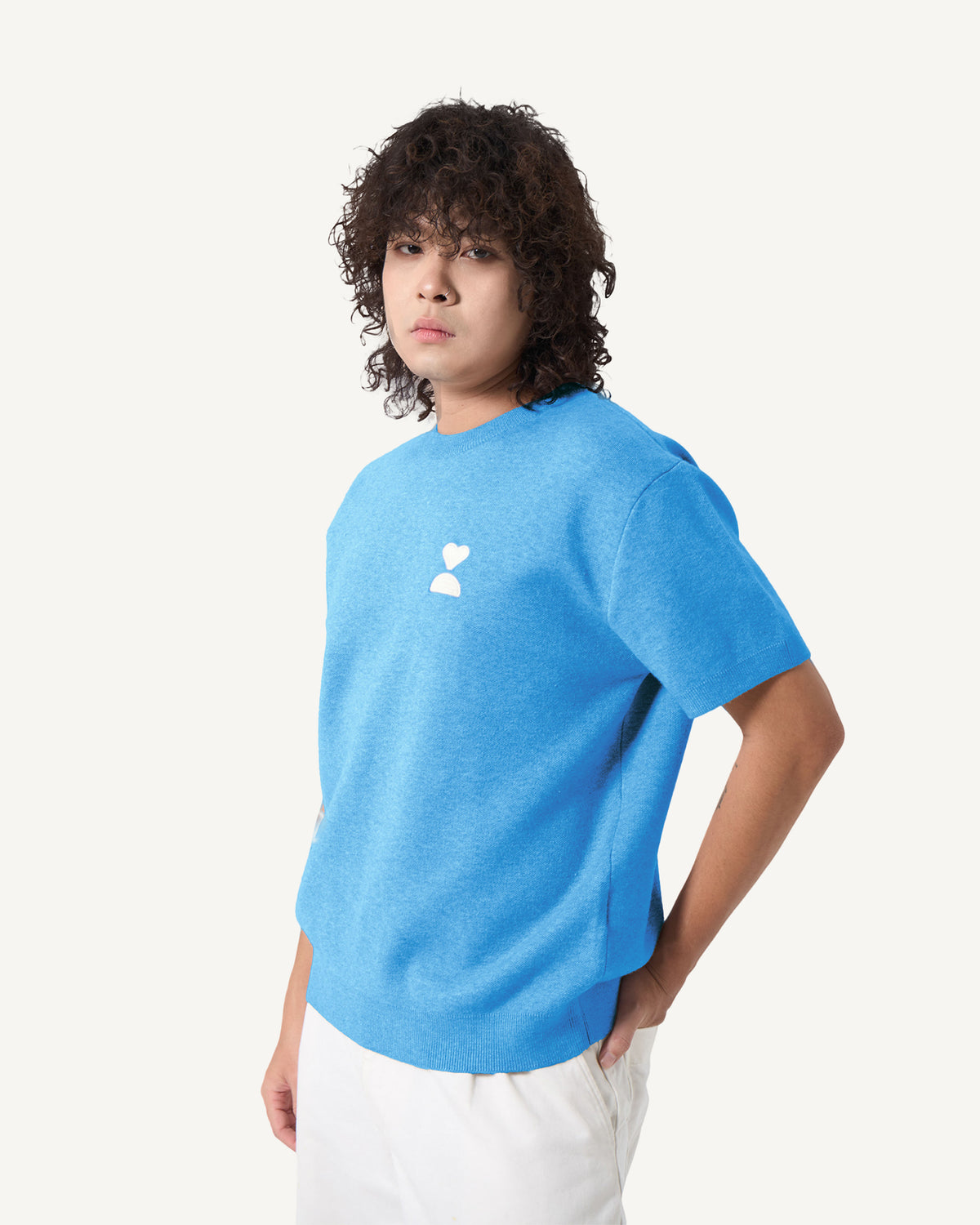 138loveyourself/ Love User Knit T-Shirt-19