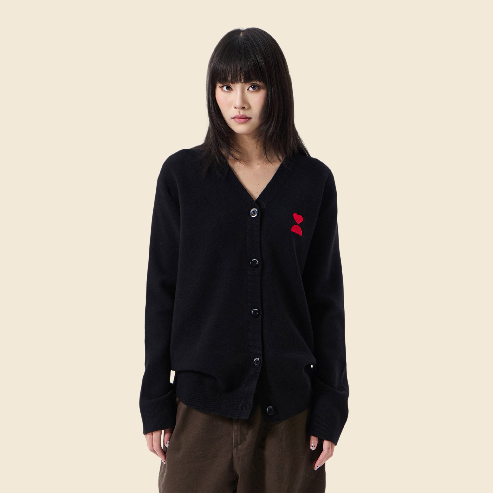 138loveyourself/ Love User Knit Cardigan-2