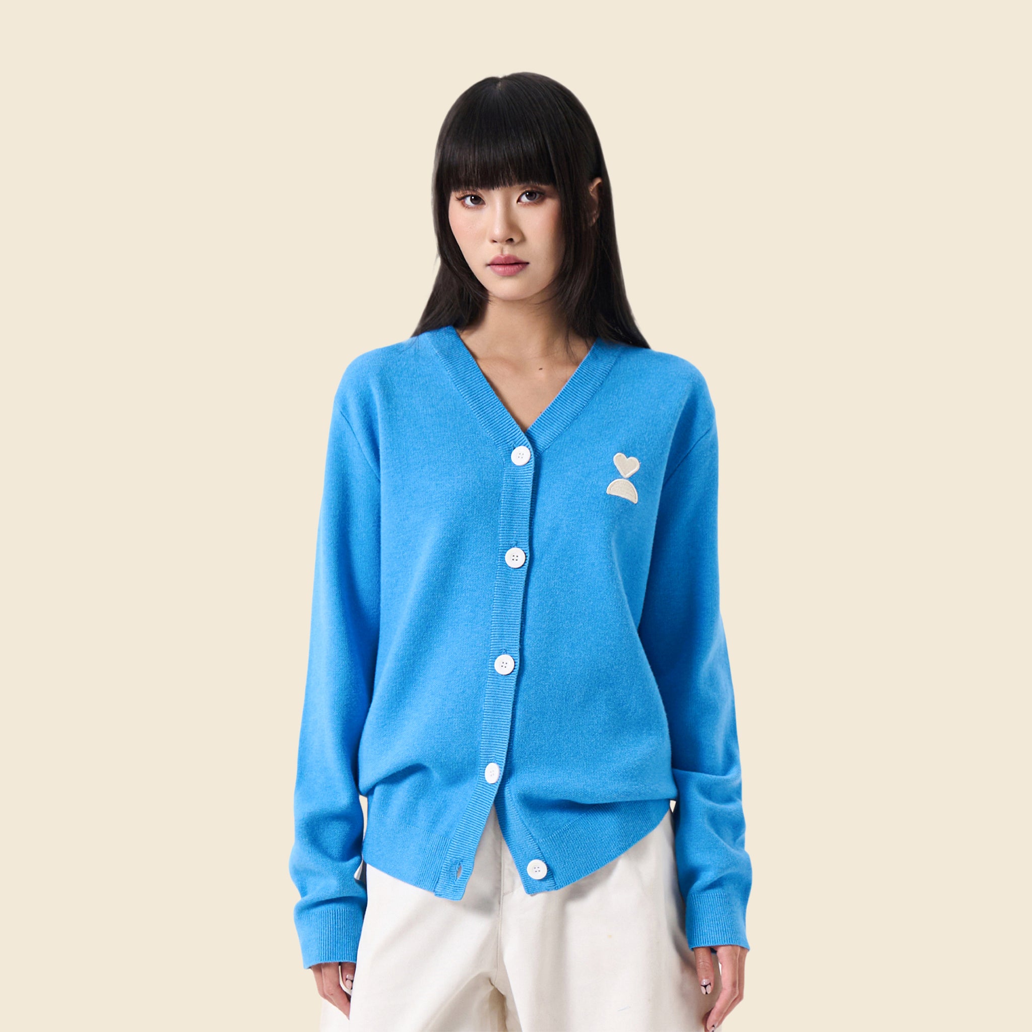 138loveyourself/ Love User Knit Cardigan-1