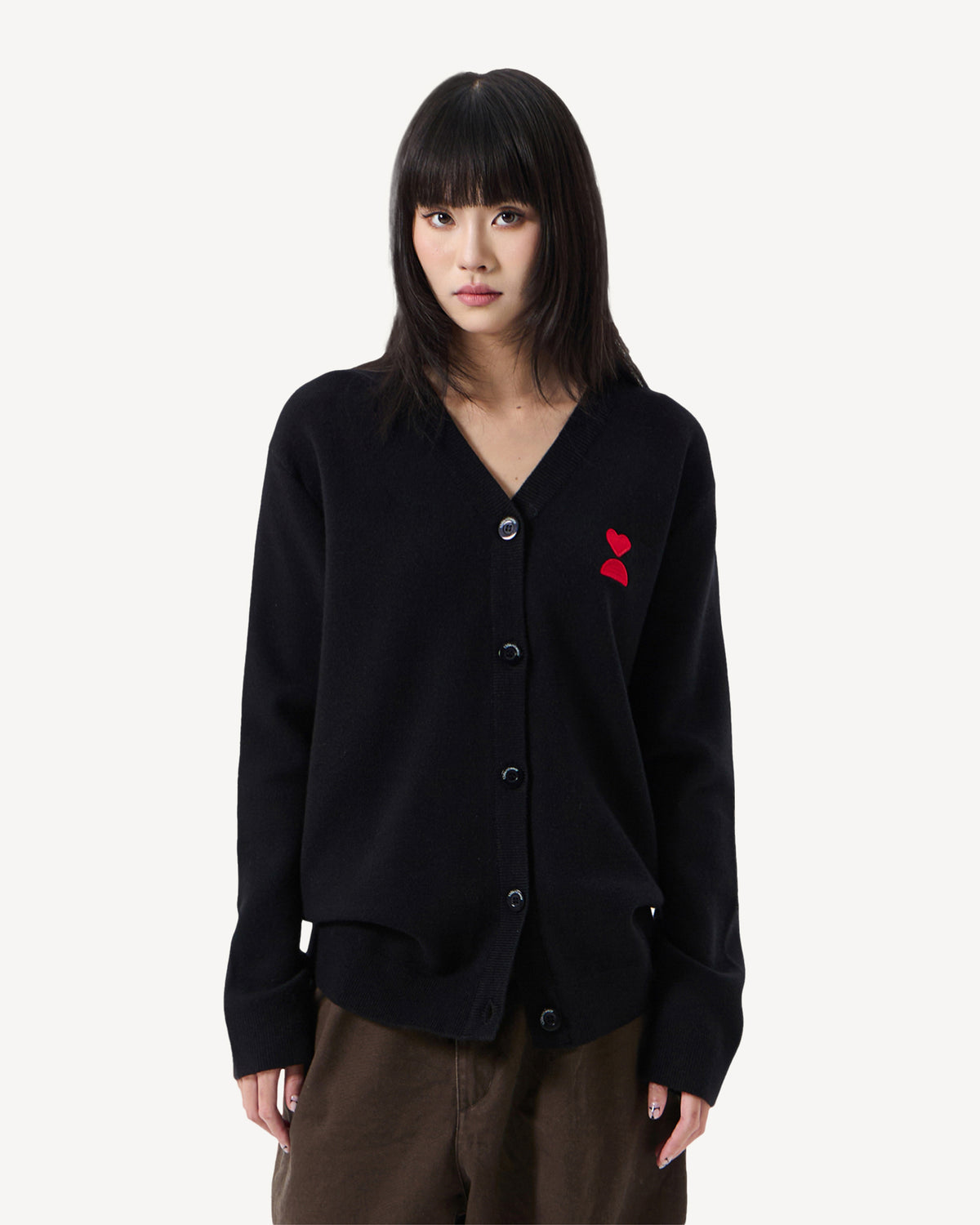 138loveyourself/ Love User Knit Cardigan-8