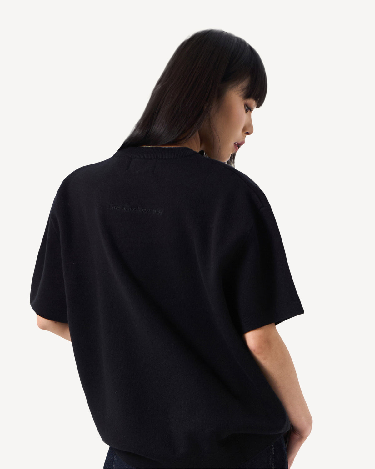 138loveyourself/ Love User Knit T-Shirt-15